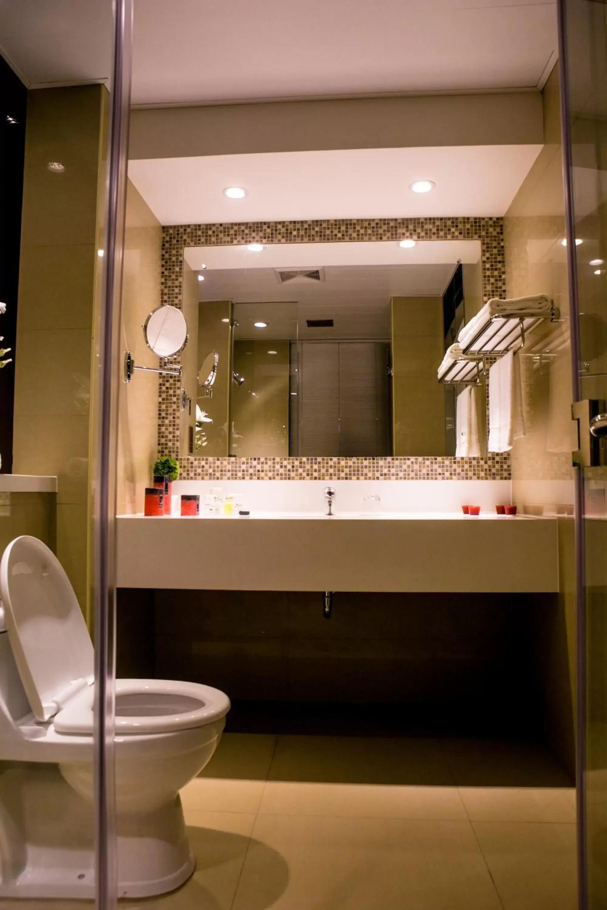 Bathroom in Prime Asia Hotel