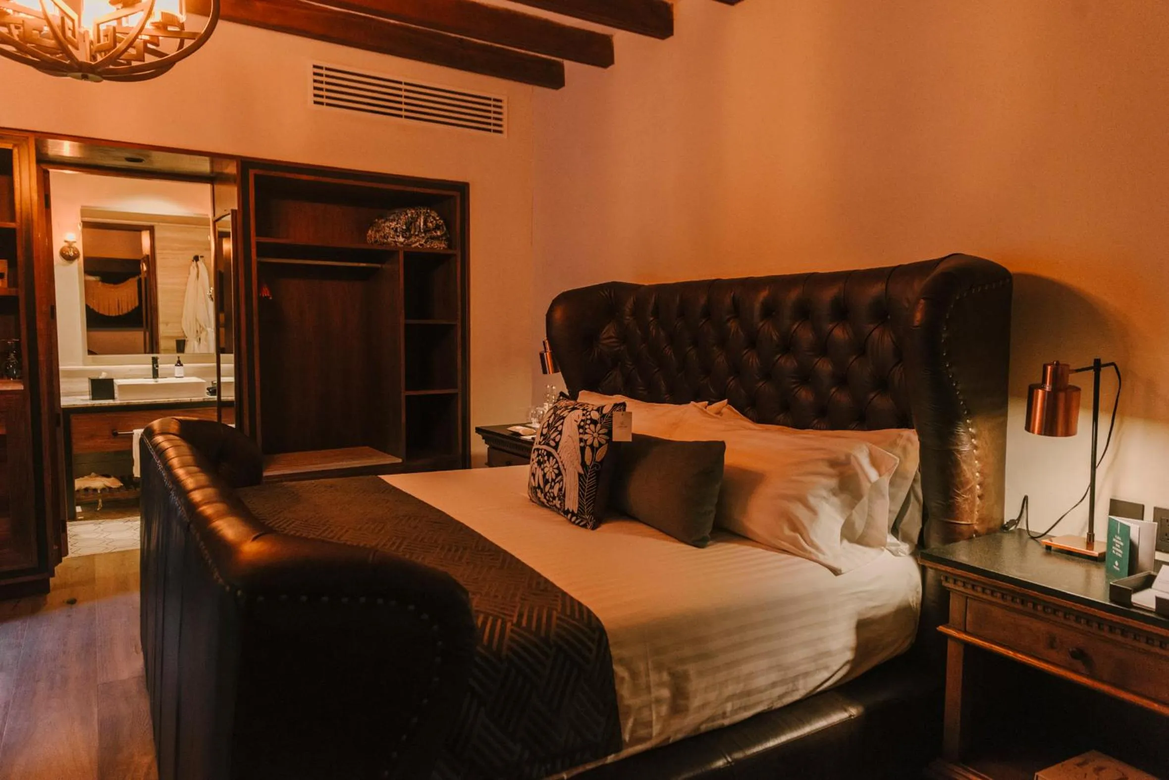 Bed in Hotel Apapacho Boutique