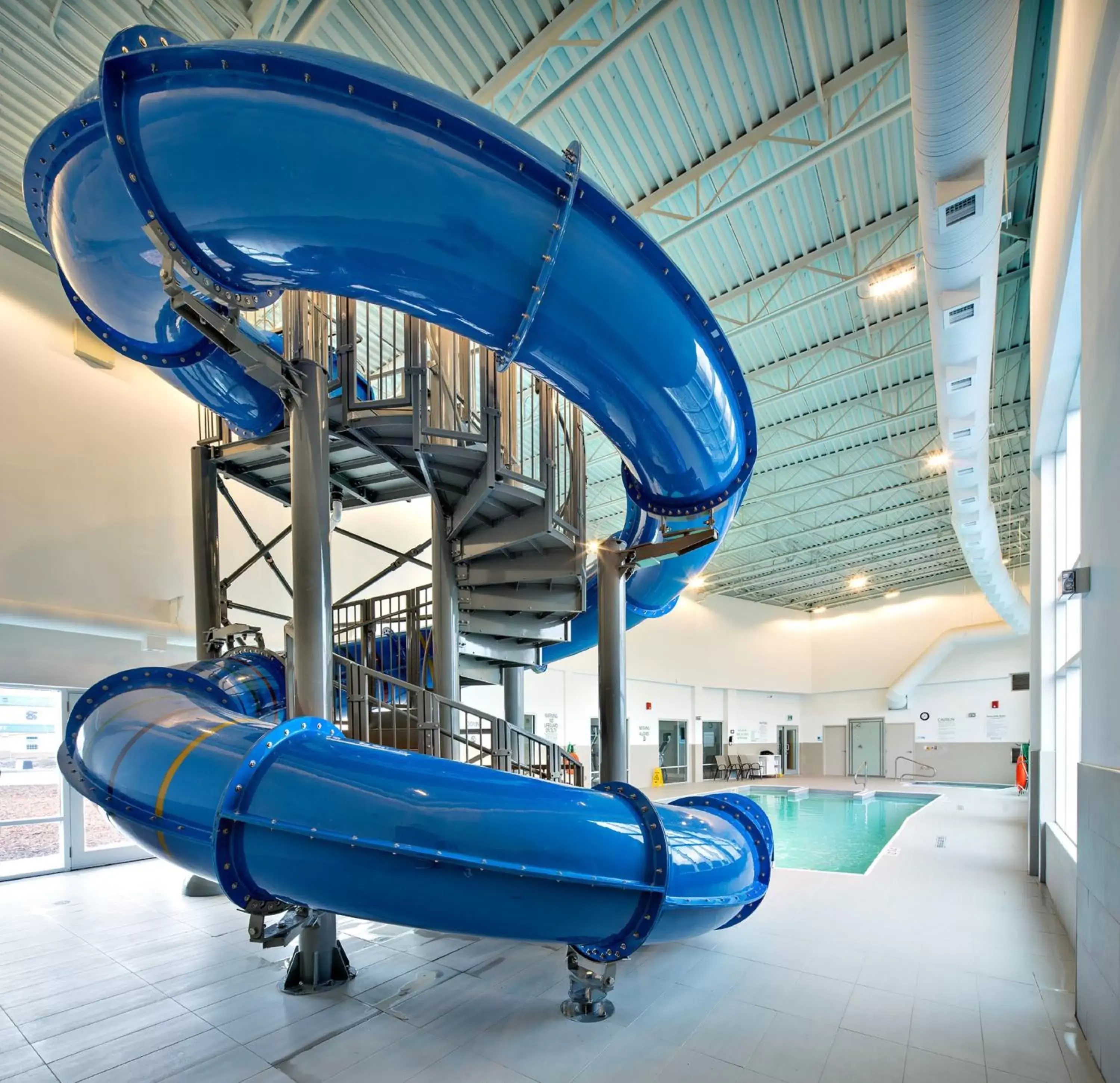 Swimming pool, Water Park in Holiday Inn Express - Red Deer North, an IHG Hotel