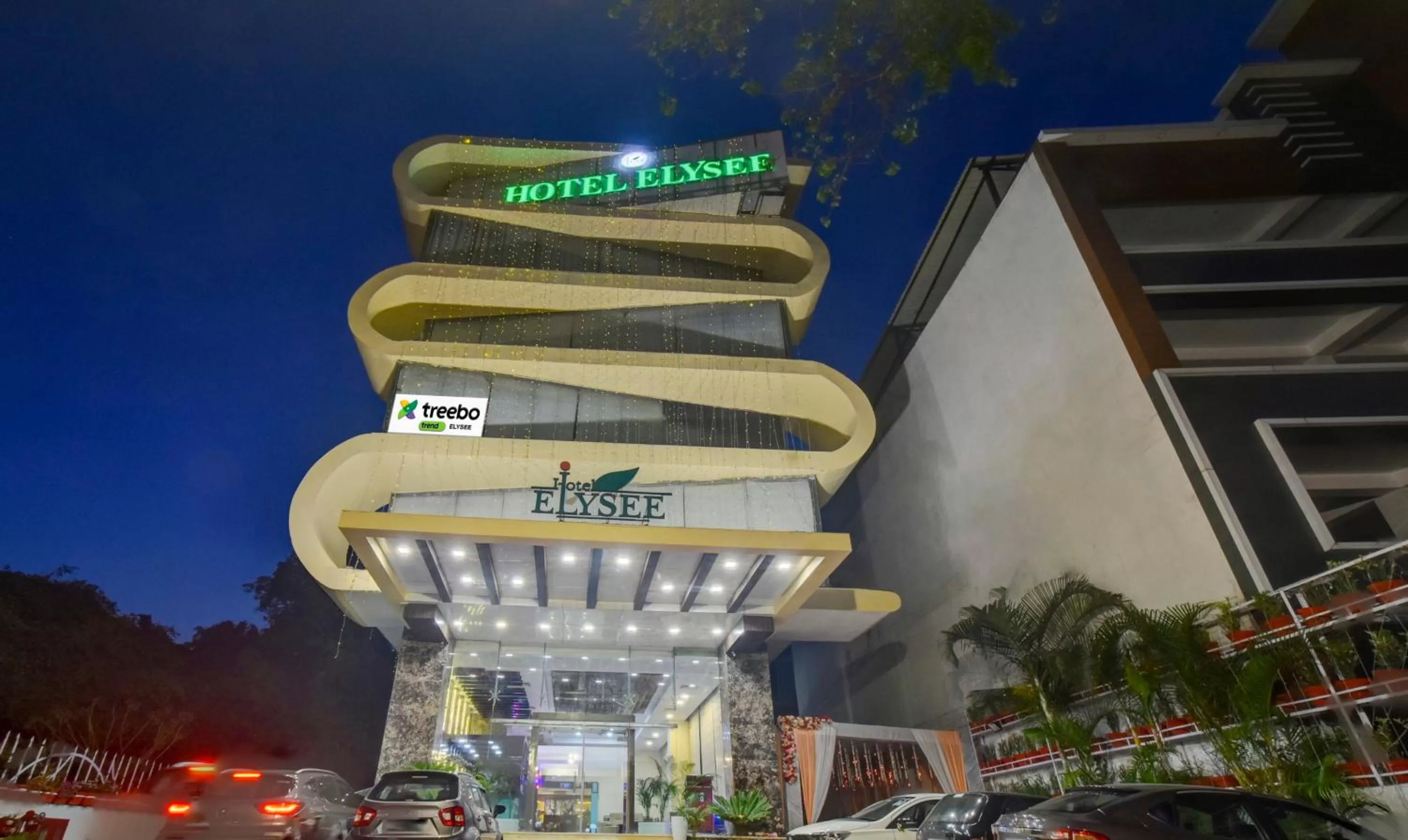 Property building in Treebo Elysee, Patel Nagar