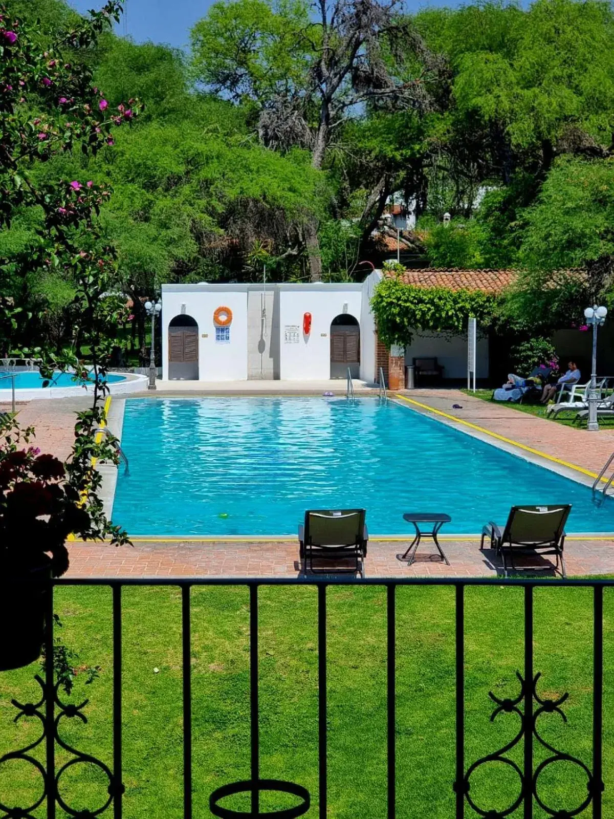 Pool view, Swimming Pool in Hotel Hacienda Taboada (Aguas Termales)