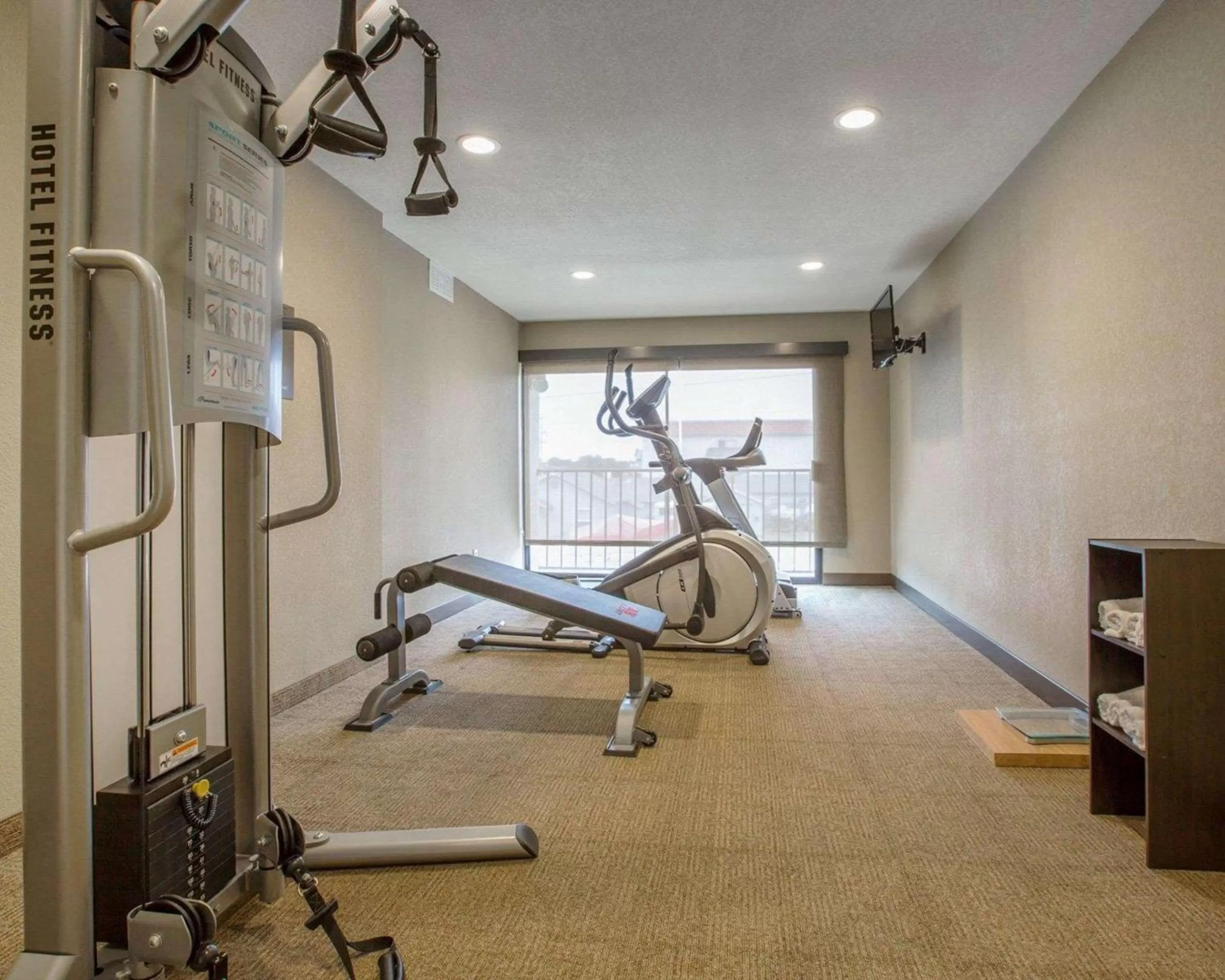 Fitness centre/facilities in Hotel Avisa Downtown