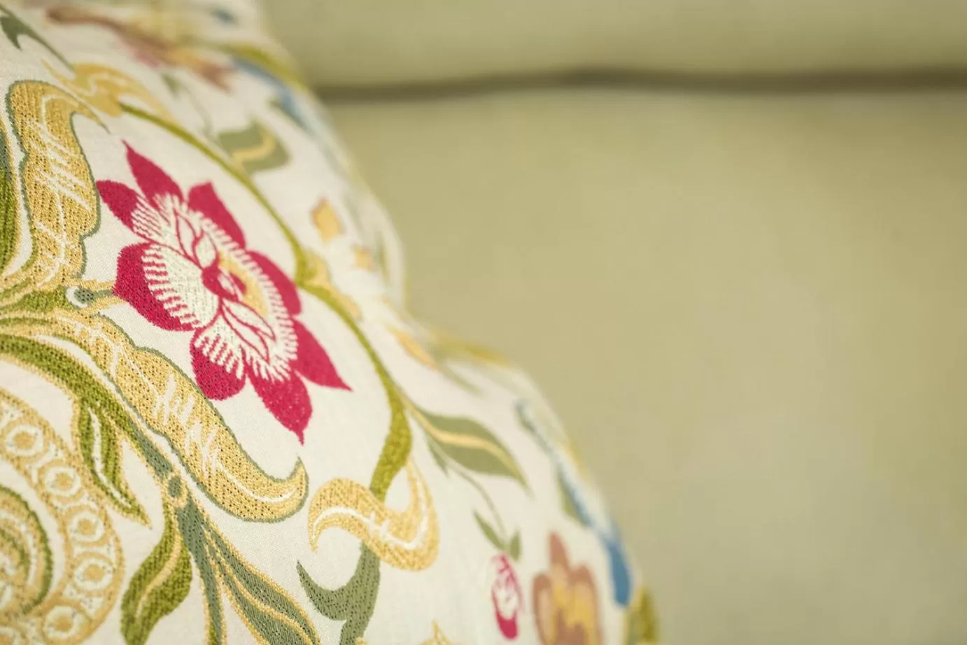 Decorative detail, Bed in Church Farm B&B near Telford and Ironbridge