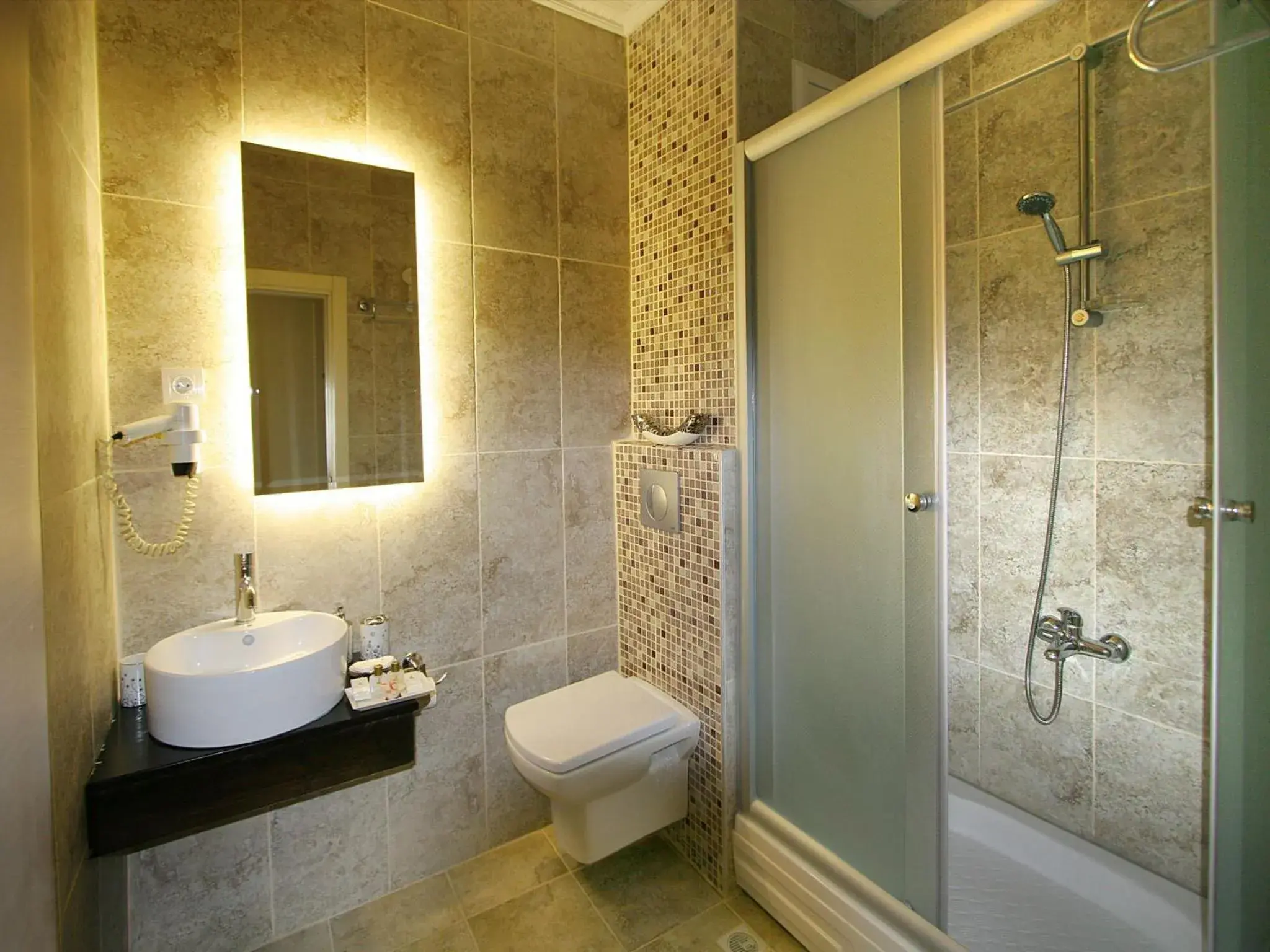 Bathroom in Maya Hotel