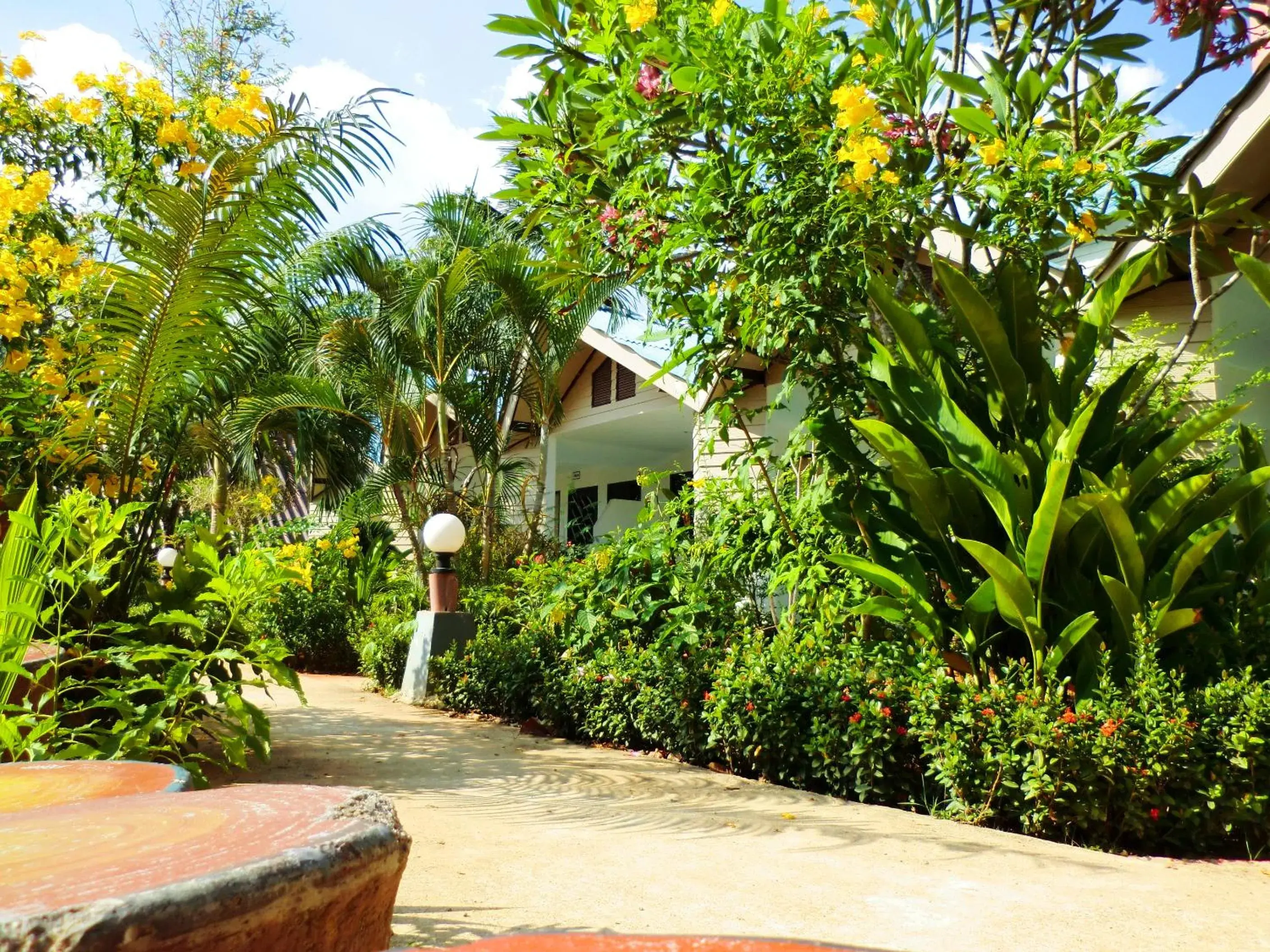 Garden, Property Building in The Krabi Forest Homestay