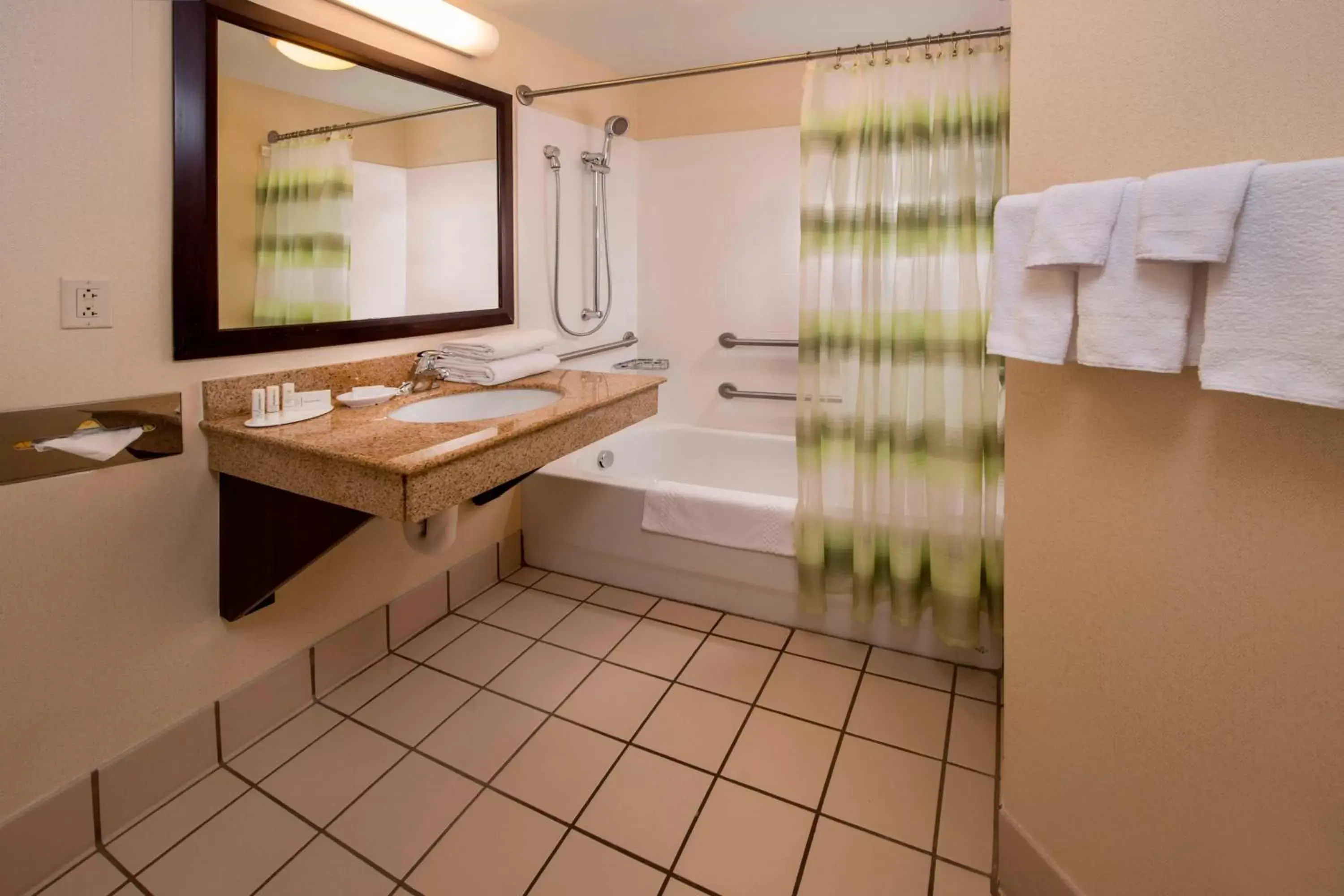 Bathroom in Springhill Suites by Marriott State College