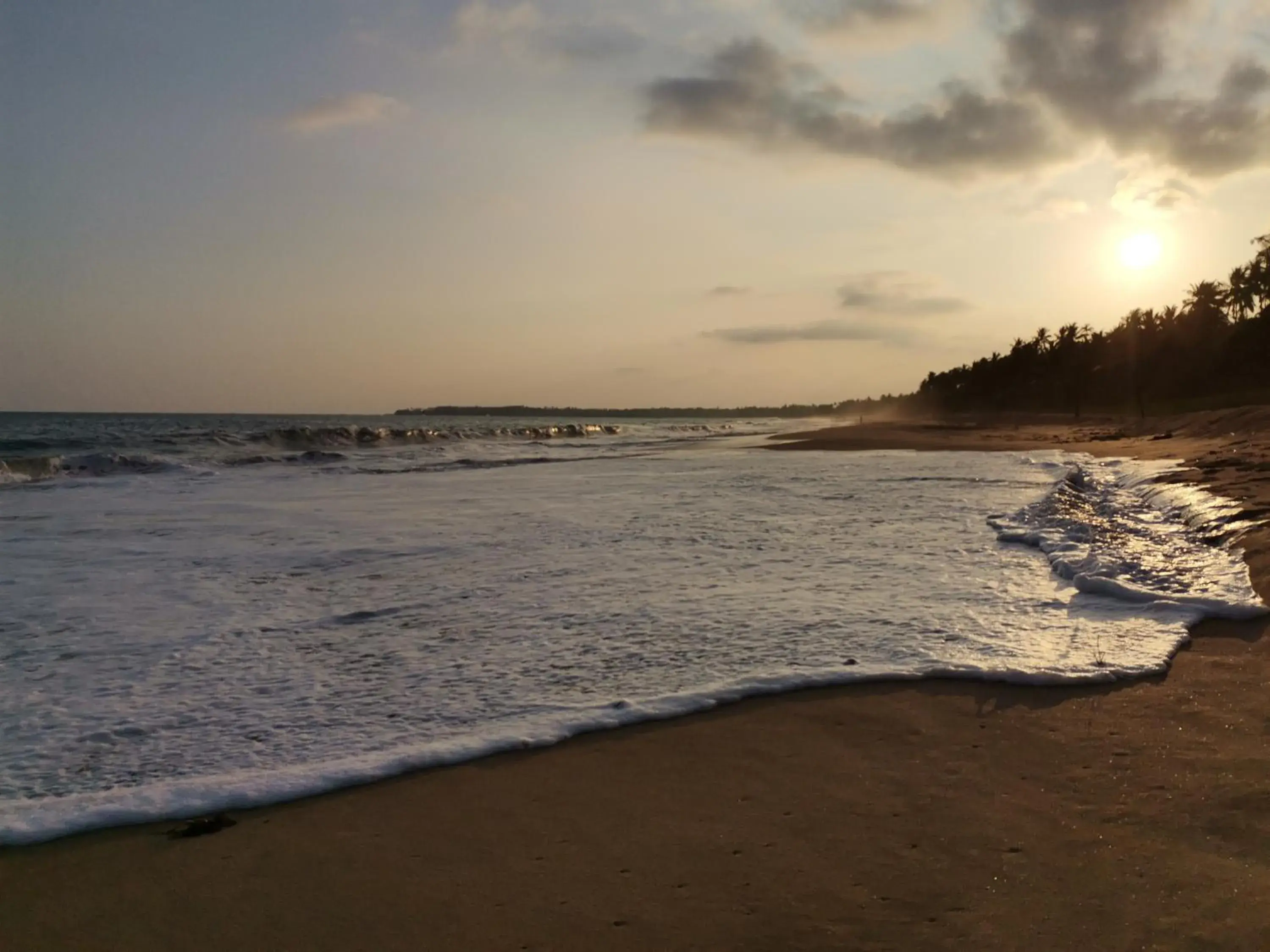 Sunrise, Beach in Helios Beach Resort