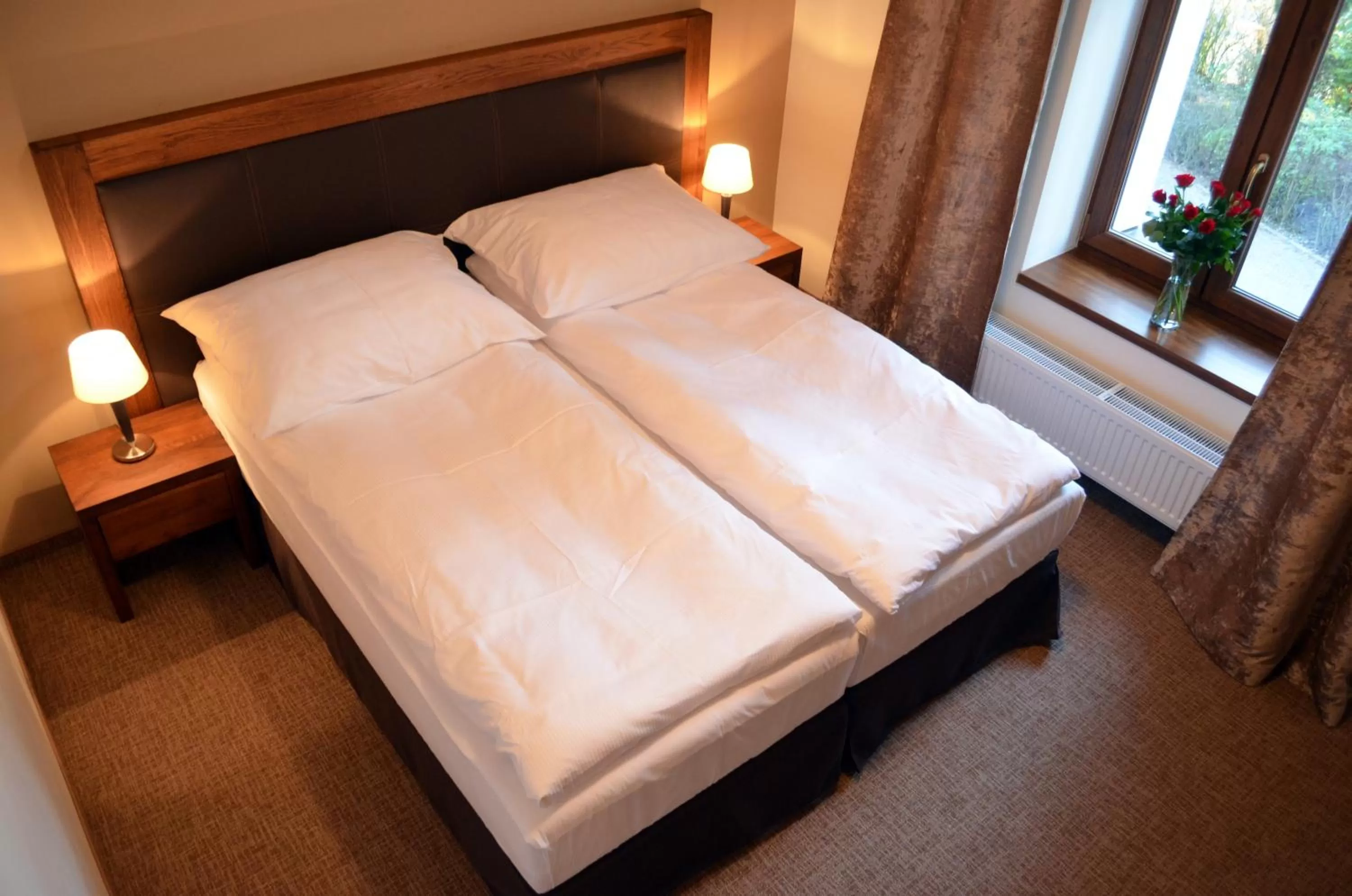 Bedroom, Bed in Hotel U Kvapilů