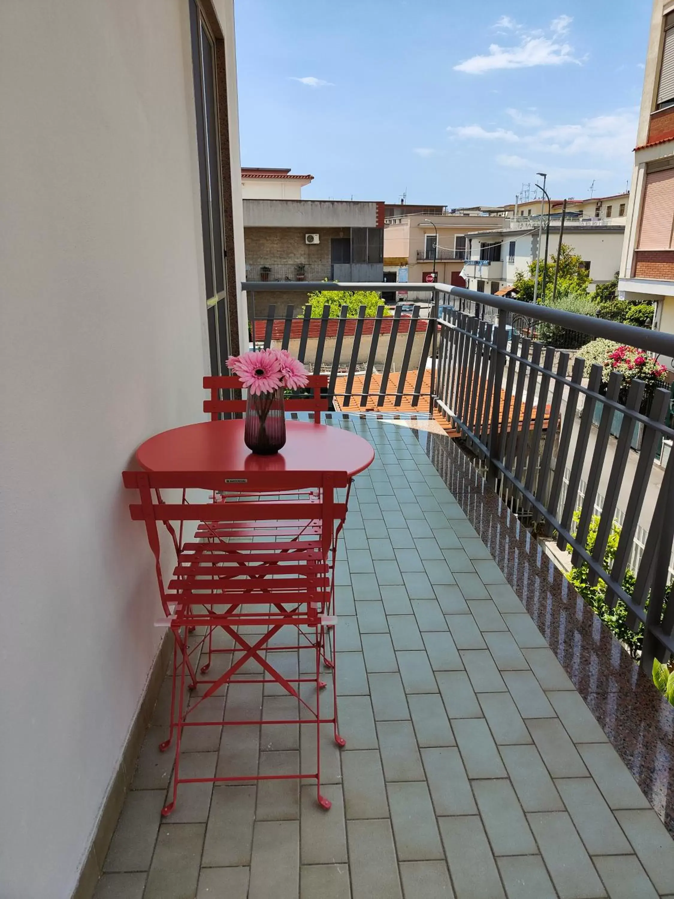 Balcony/Terrace in Pompeya Bed and Breakfast