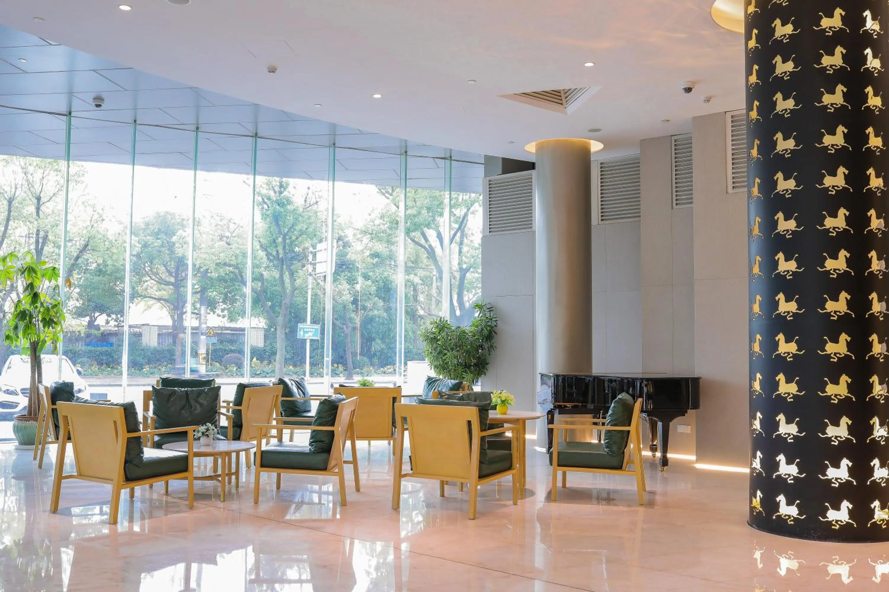Property building in Holiday Inn Express Shanghai Songjiang Fangta by IHG