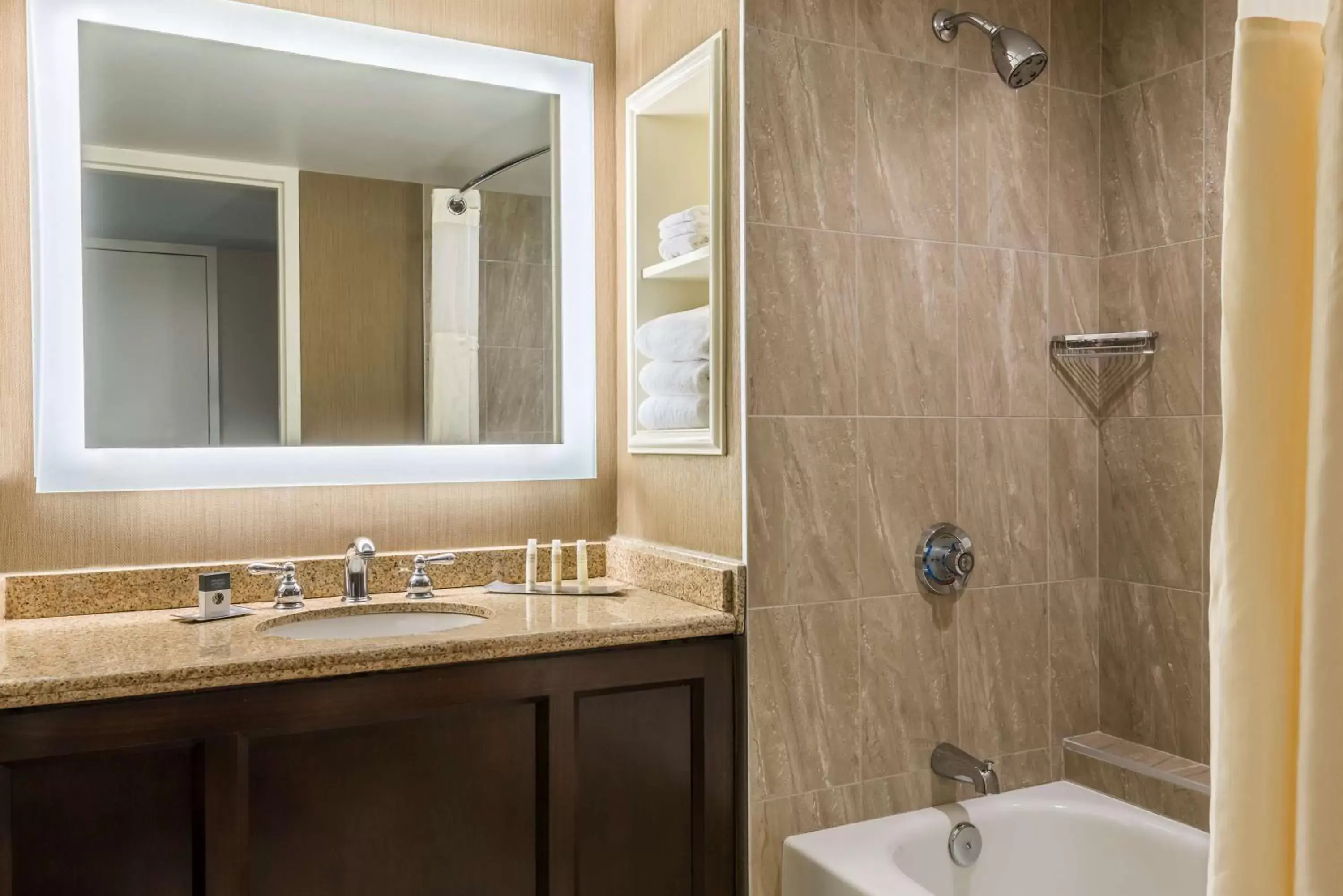 Bathroom in St. Louis Union Station Hotel, Curio Collection by Hilton