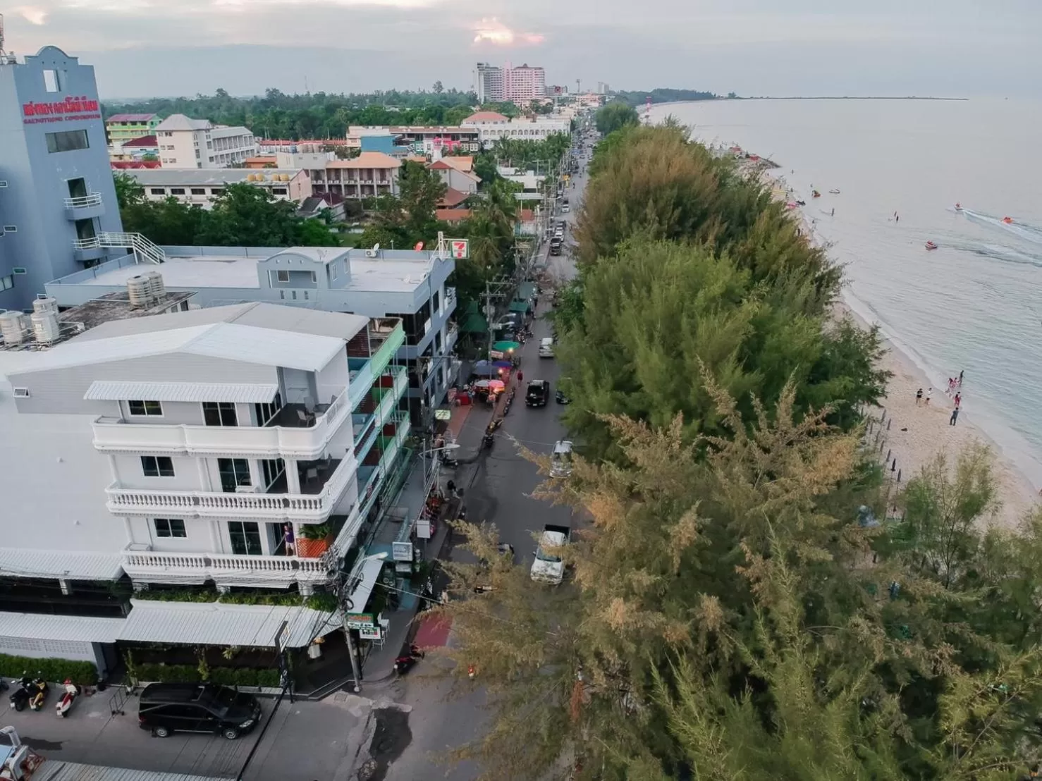 Bird's eye view in THE BEACH CHA AM Suites
