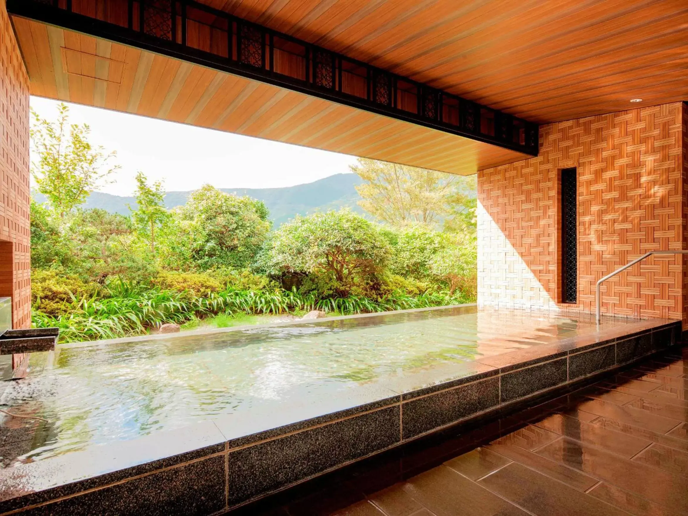 Open Air Bath, Swimming Pool in Hakone Sengokuhara Prince Hotel