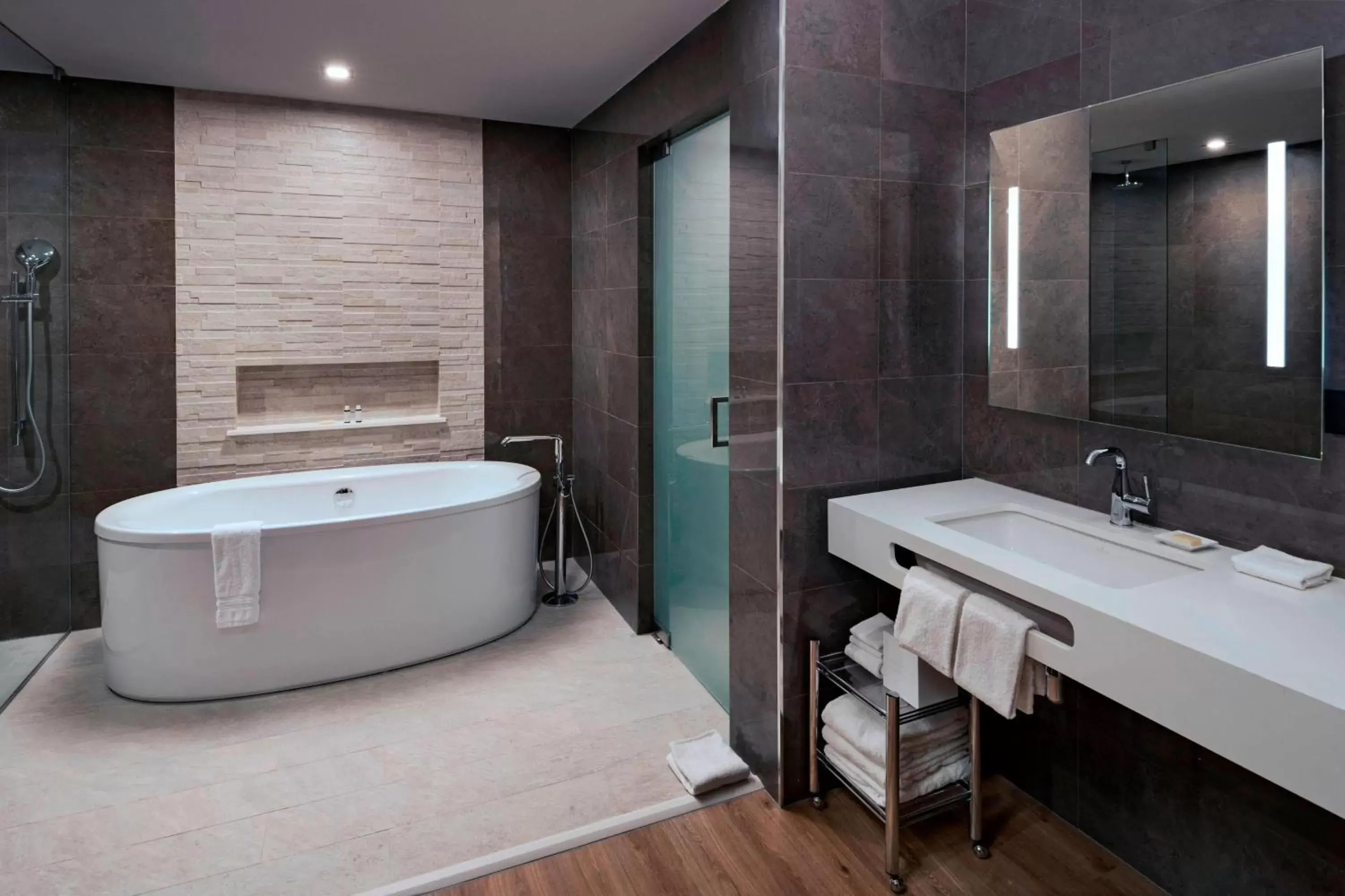 Bathroom in AC Hotel by Marriott San Jose Escazu