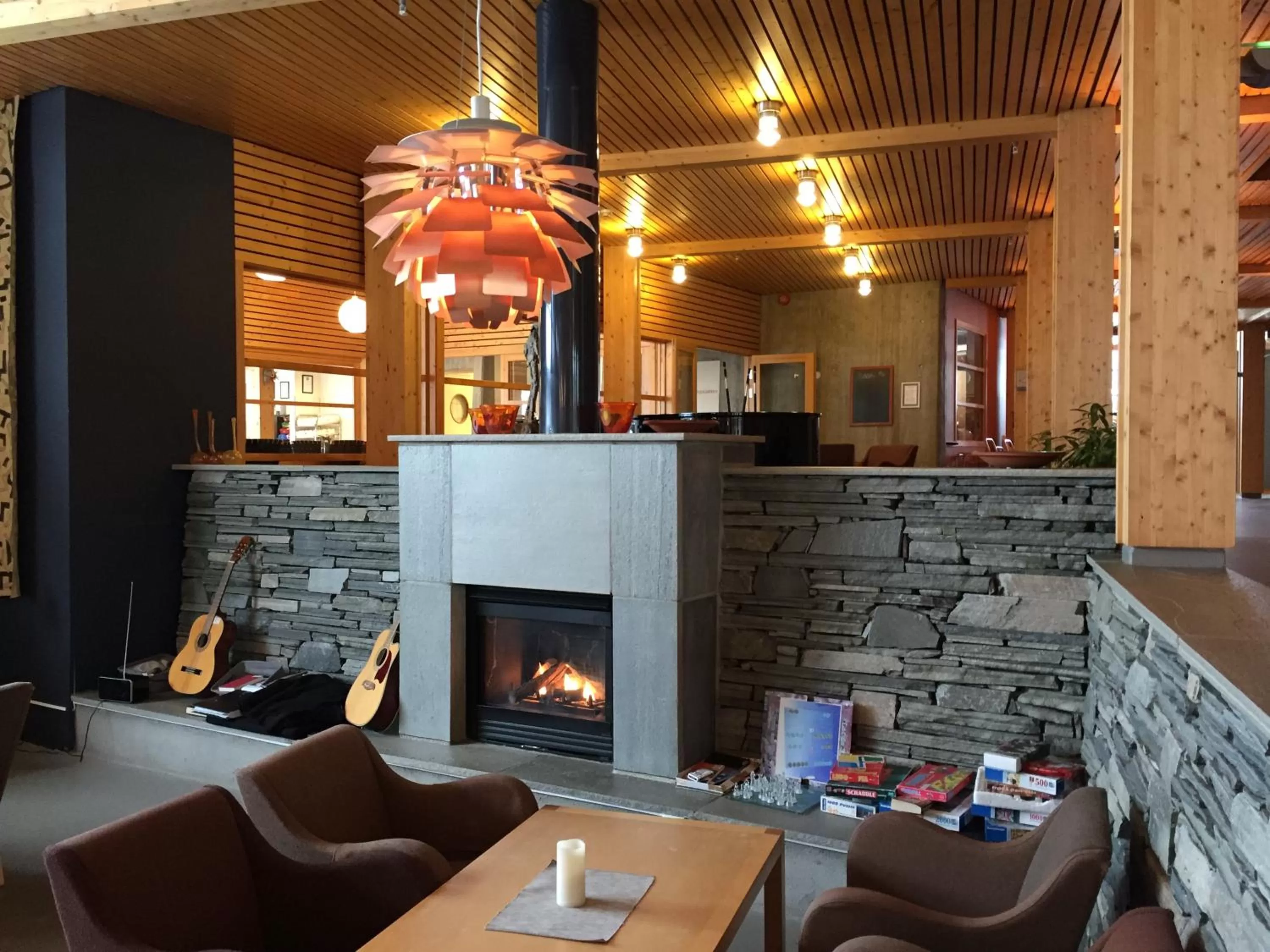Lobby or reception in Unicare Røros Gjesteovernatting