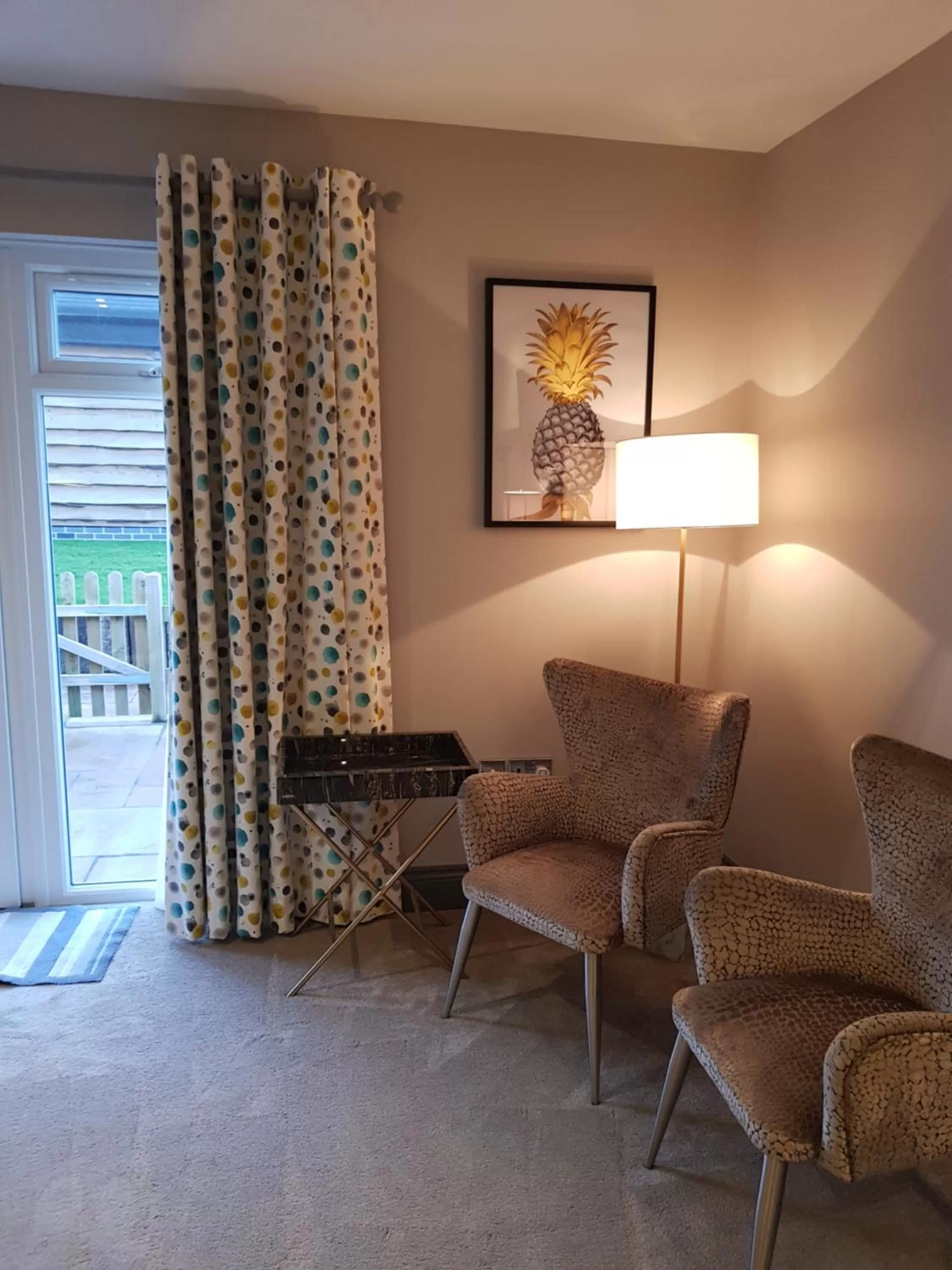 Seating Area in Grange Farm Park