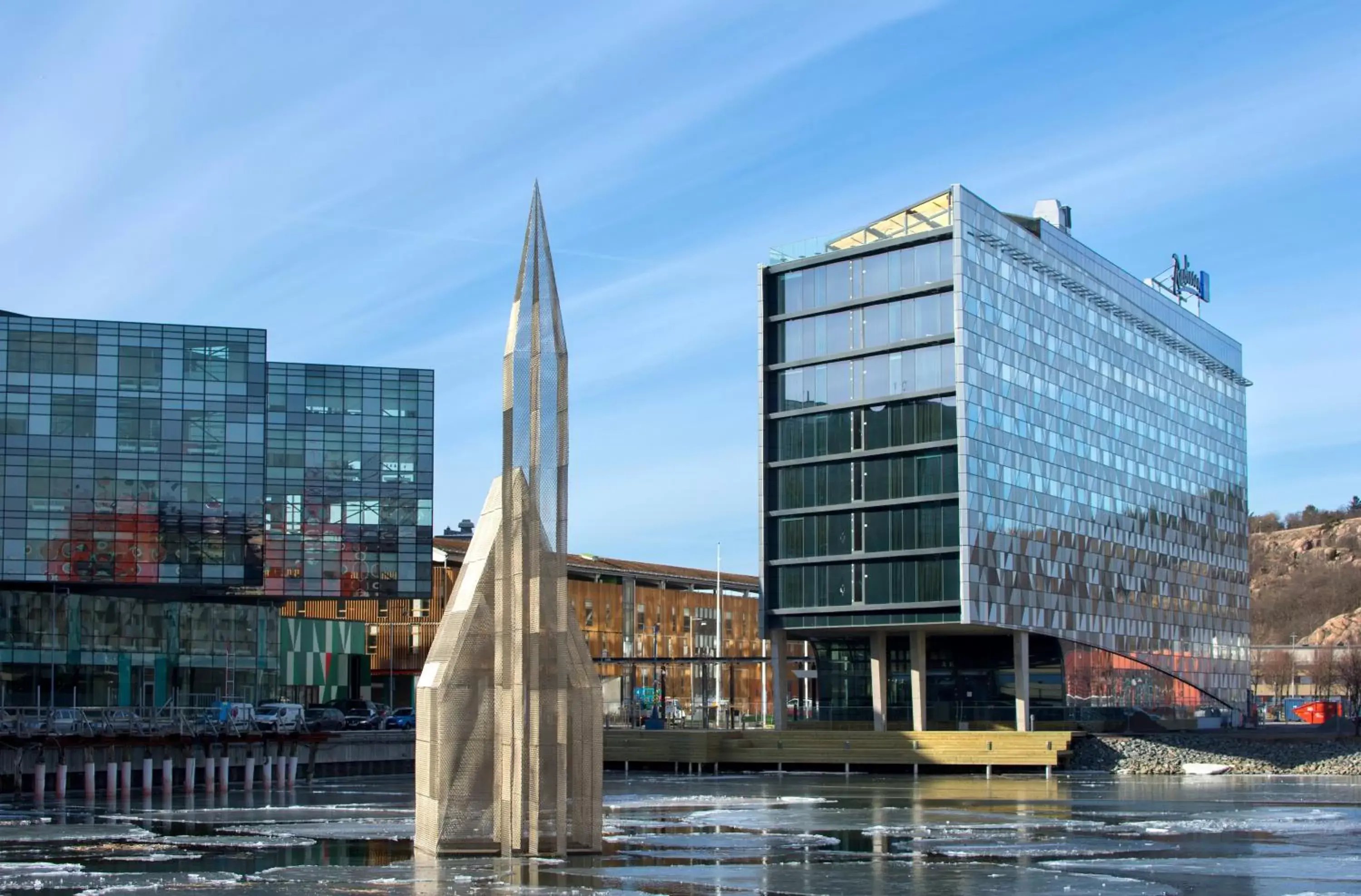 Nearby landmark, Property Building in Radisson Blu Riverside Hotel