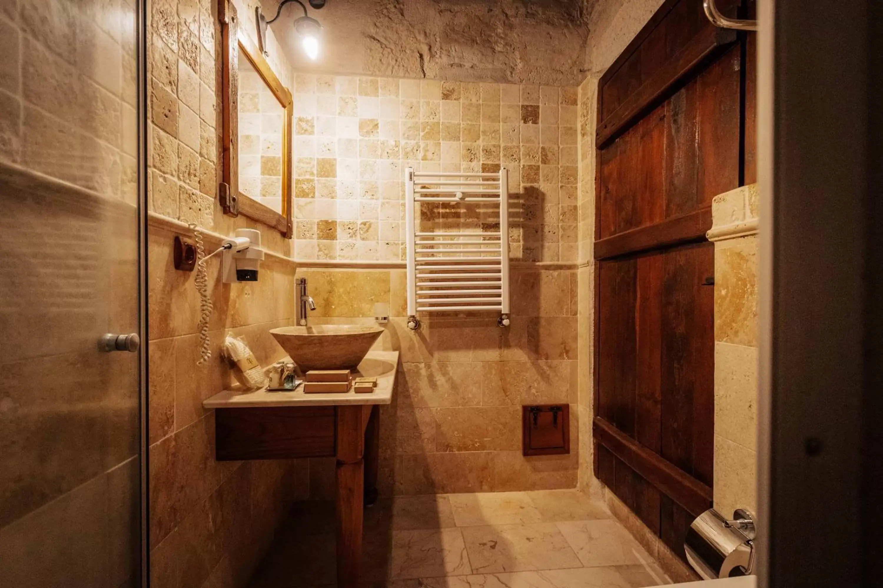Bathroom in Aza Cave Cappadocia