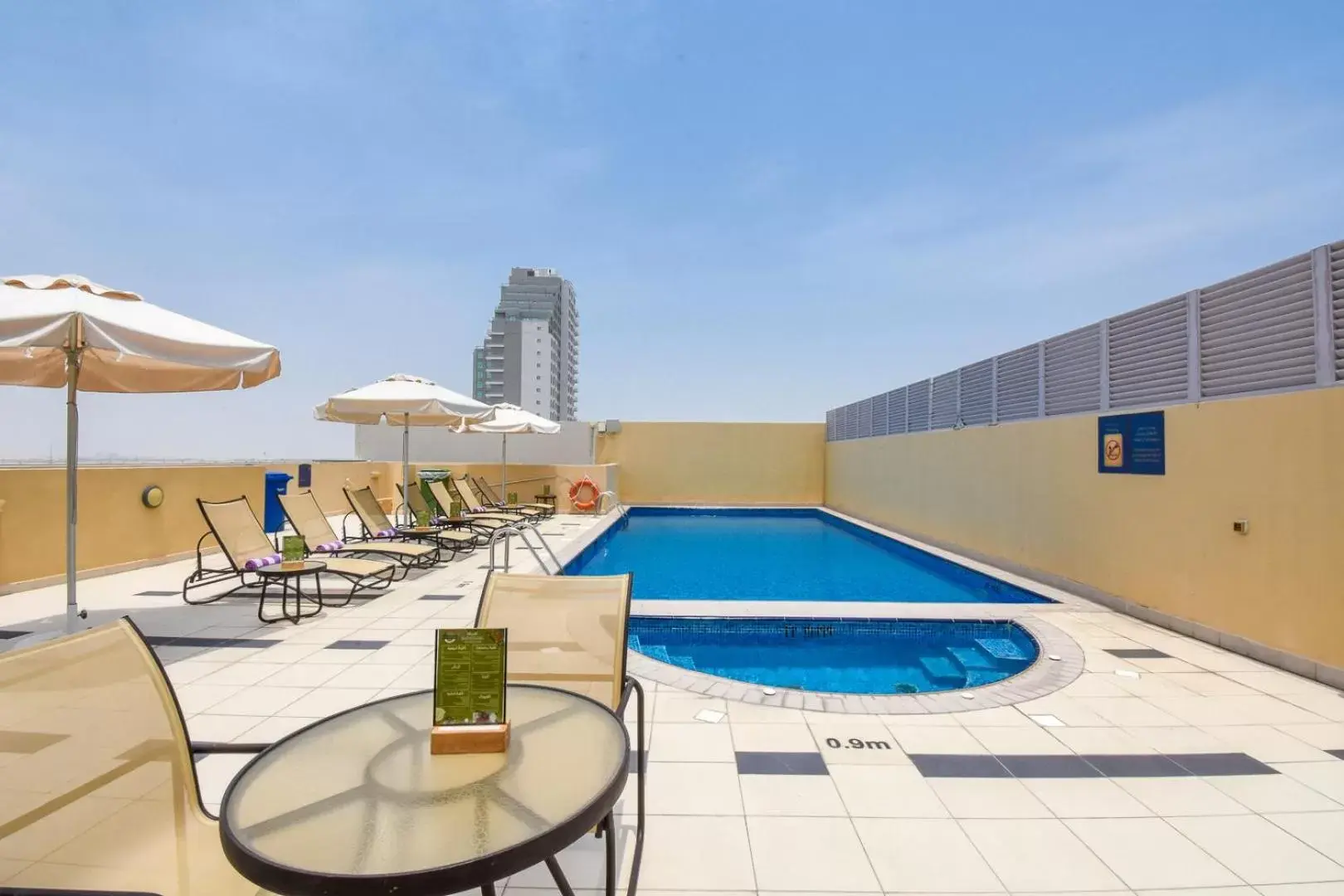 Swimming Pool in Premier Inn Dubai Silicon Oasis