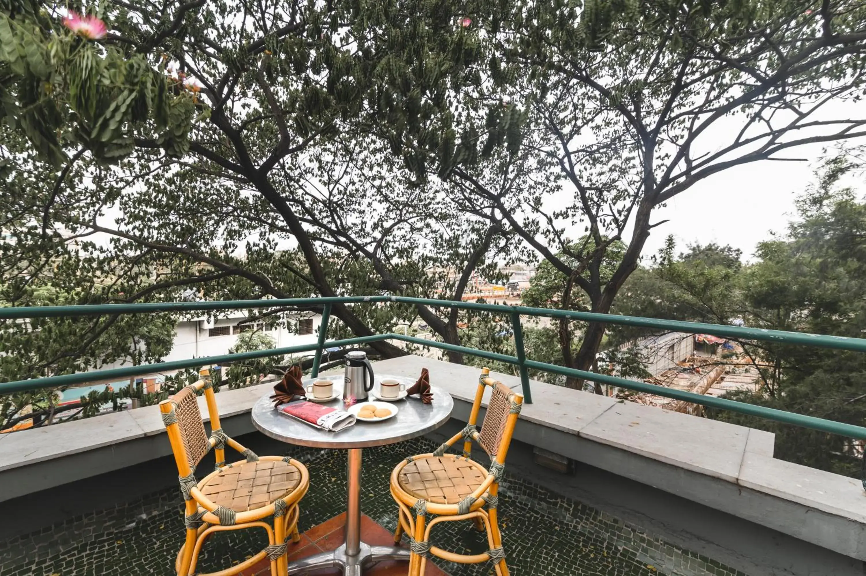 Balcony/Terrace in Budget Inn Bellevue