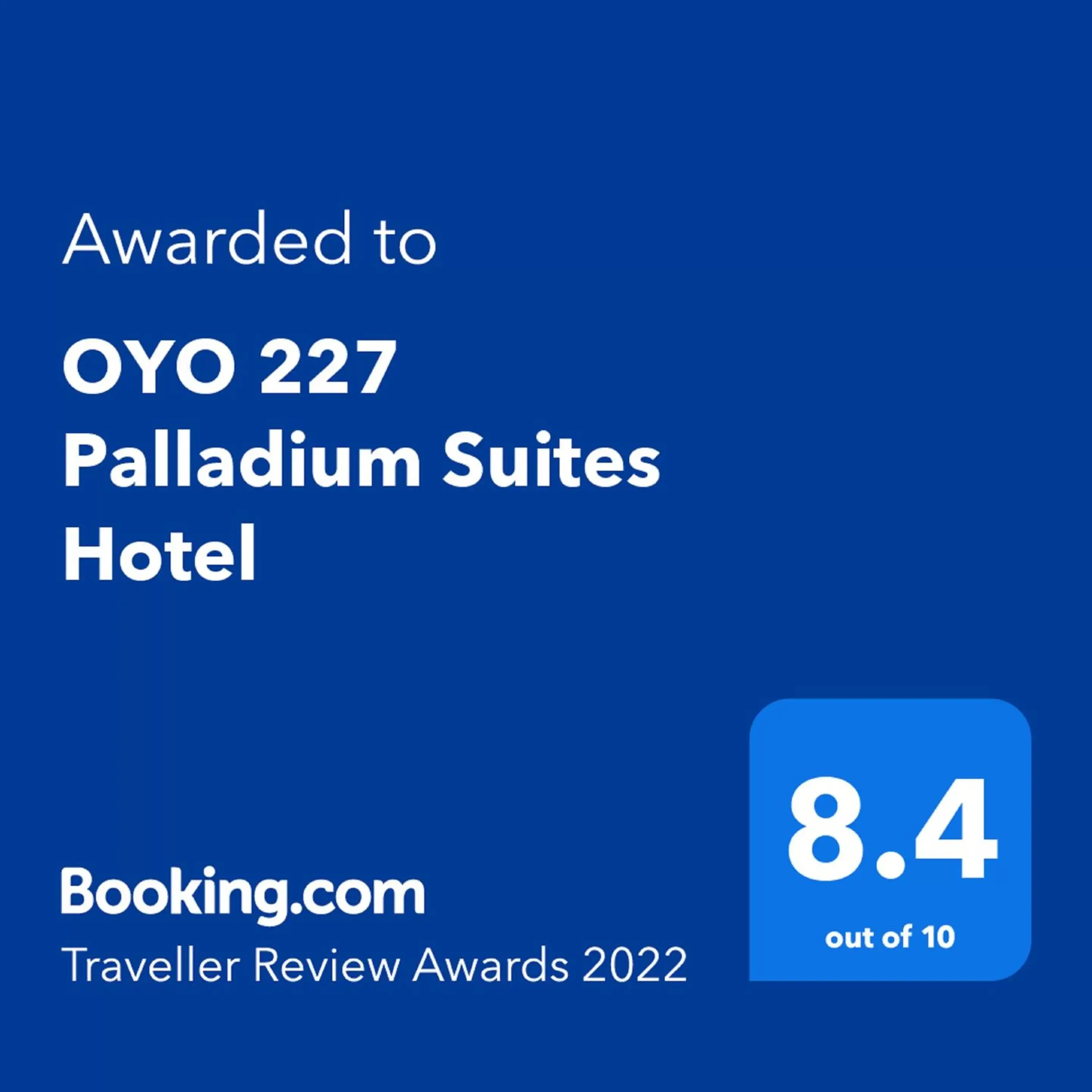 Other, Logo/Certificate/Sign/Award in OYO 227 Palladium Suites Hotel