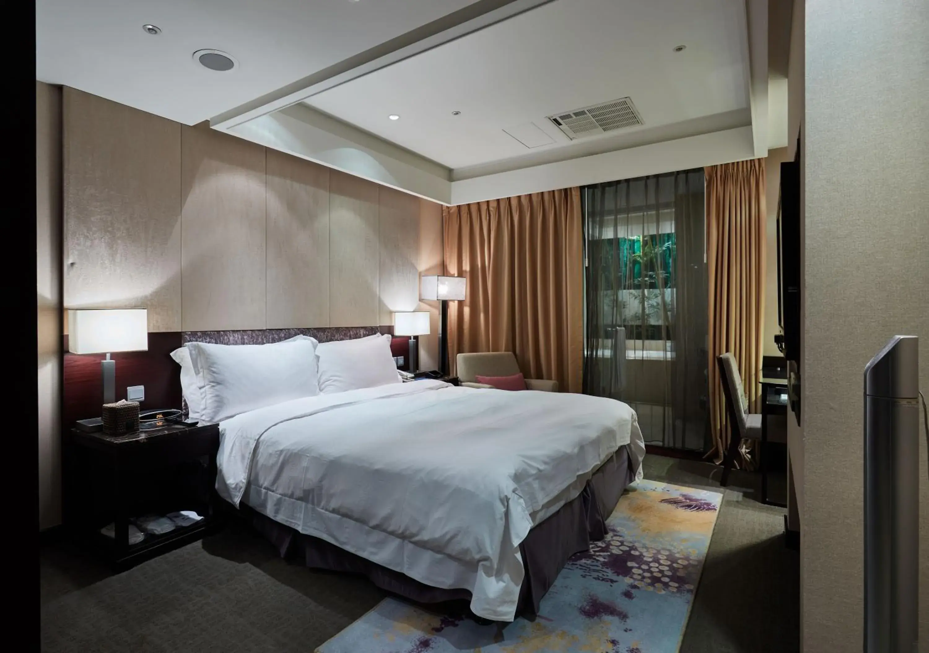 Bed in Tango Hotel Taipei Xinyi