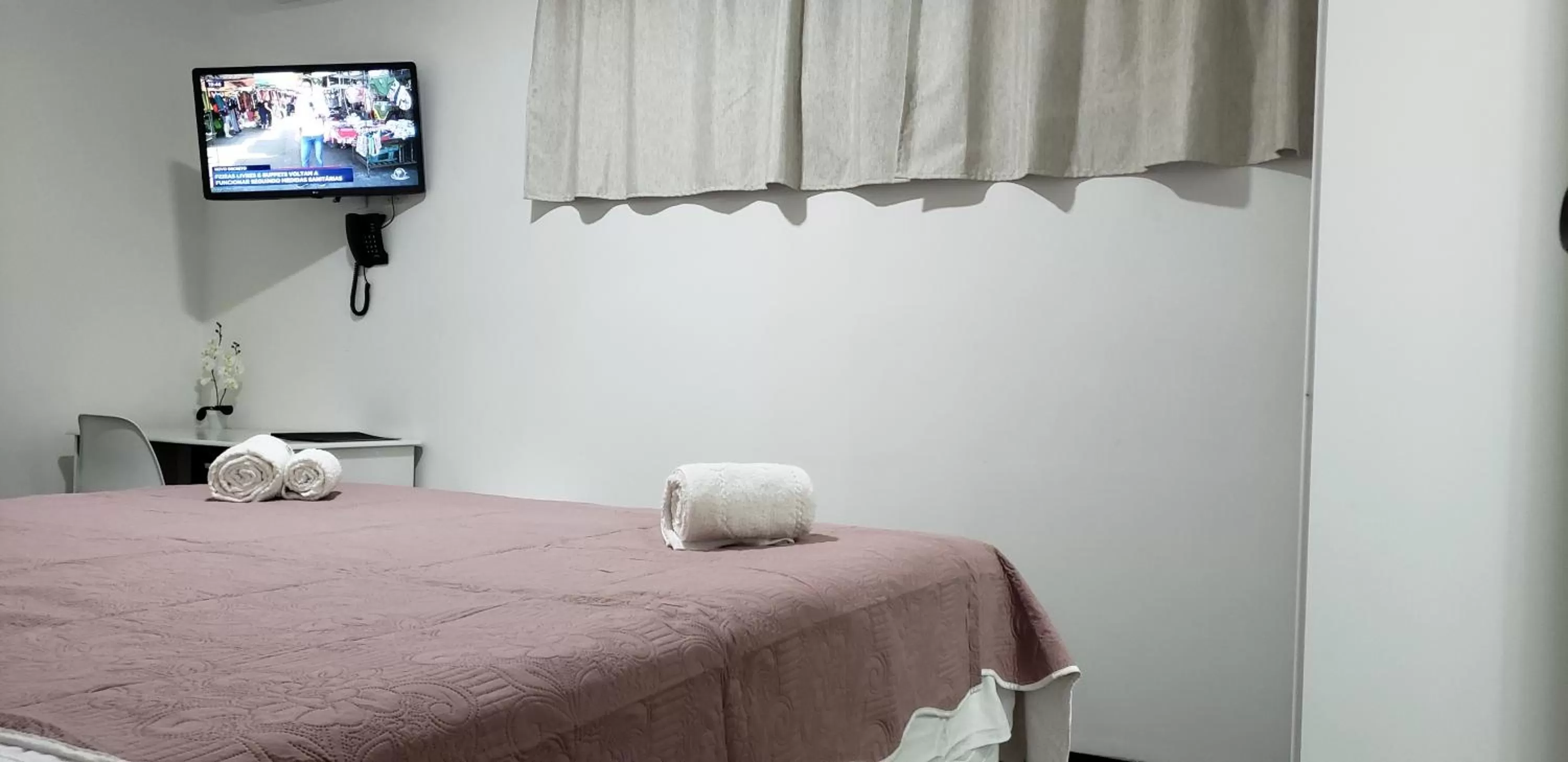 Bed in LIVE IN FORTALEZA HOTEL