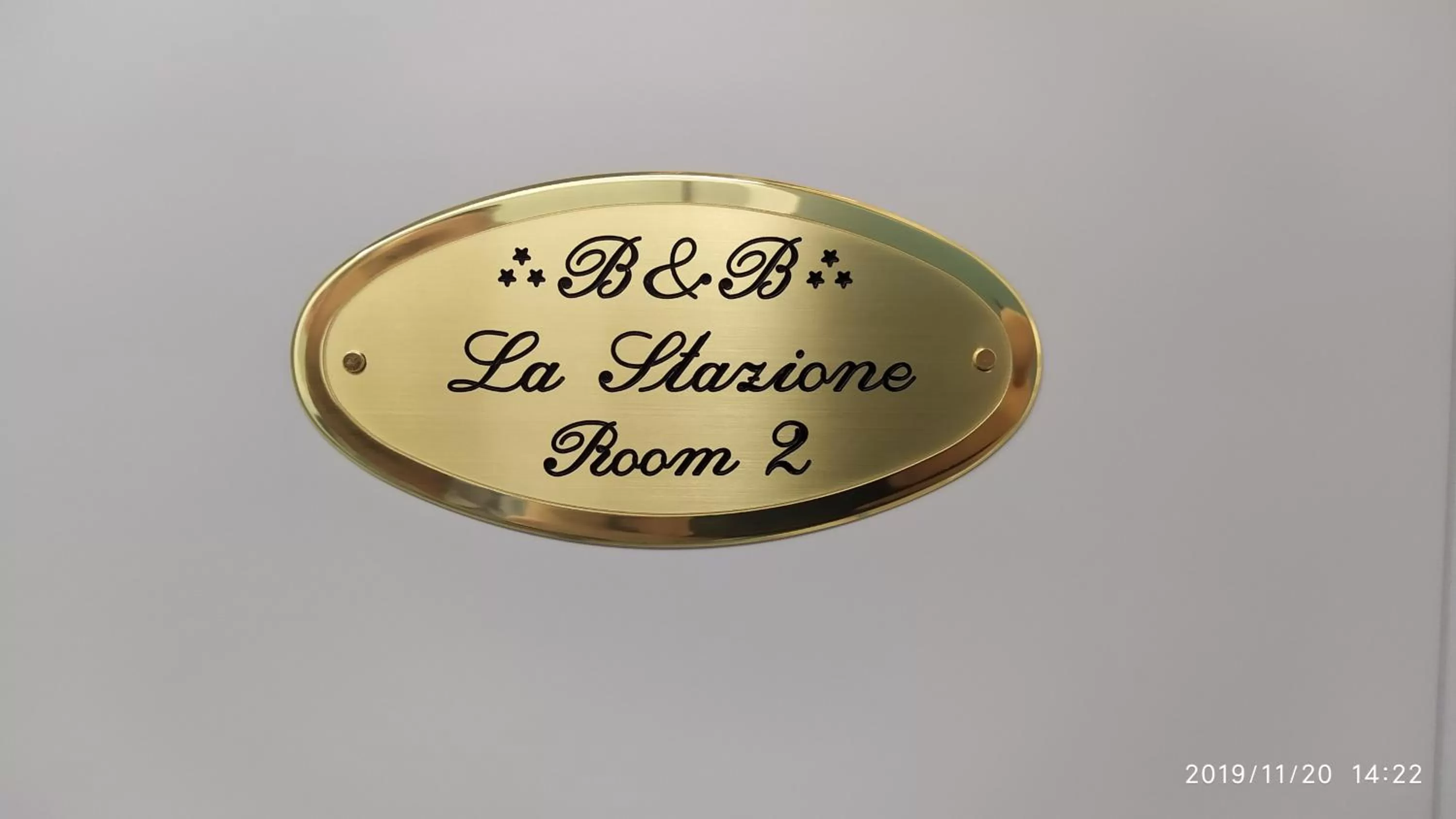 Property logo or sign in B&B La Stazione