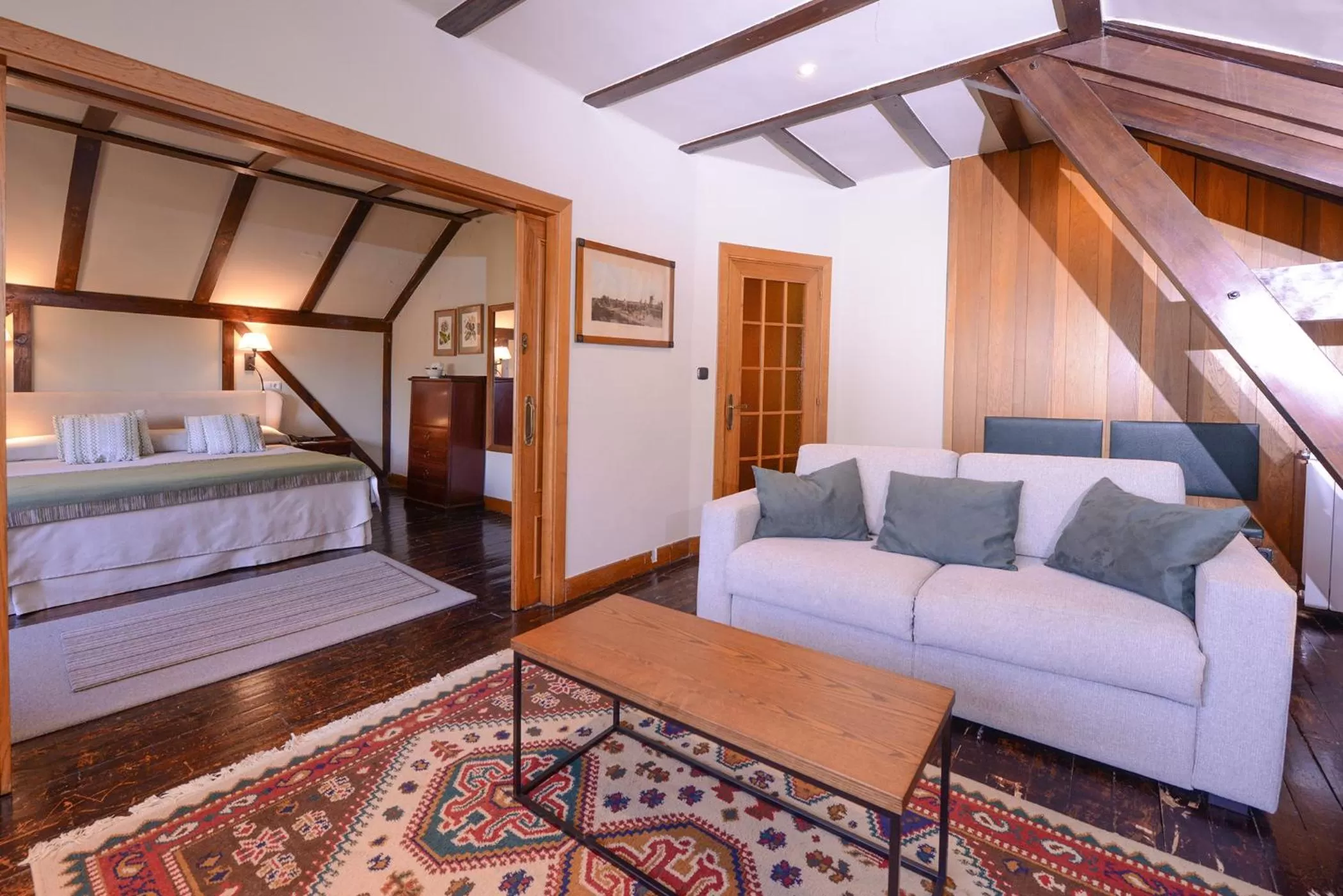 Bed in Hotel Alcazar Irun