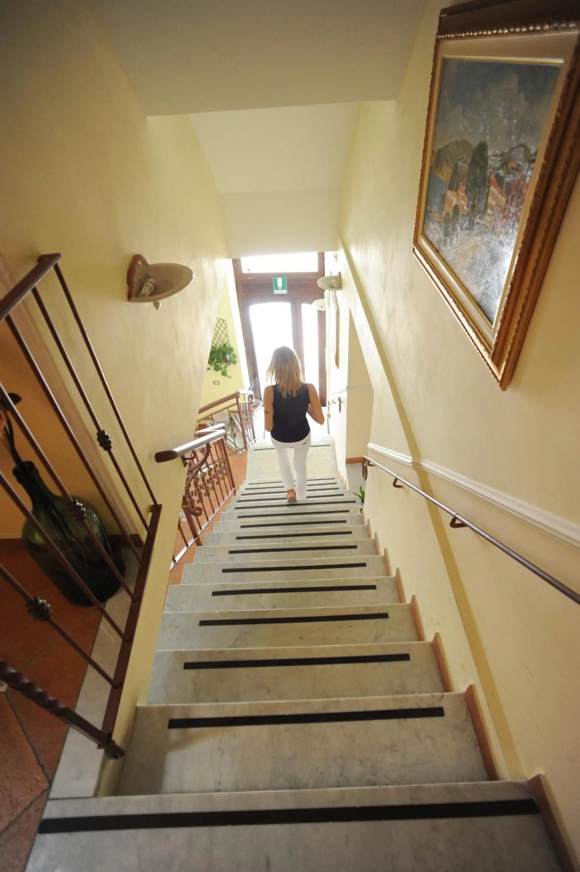 Decorative detail in Hotel Mediterraneo