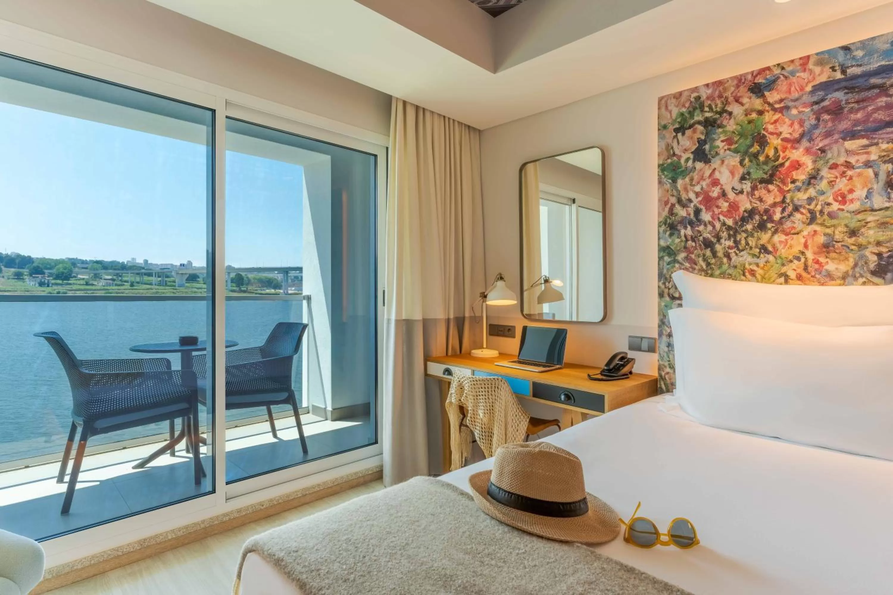 View (from property/room), Bed in Pestana Douro Riverside - Preferred Hotels & Resorts, Lifestyle