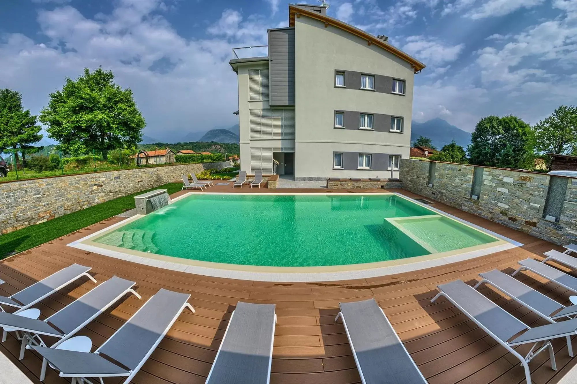 Day, Swimming Pool in Rainbow Holiday Apartments Lake Como