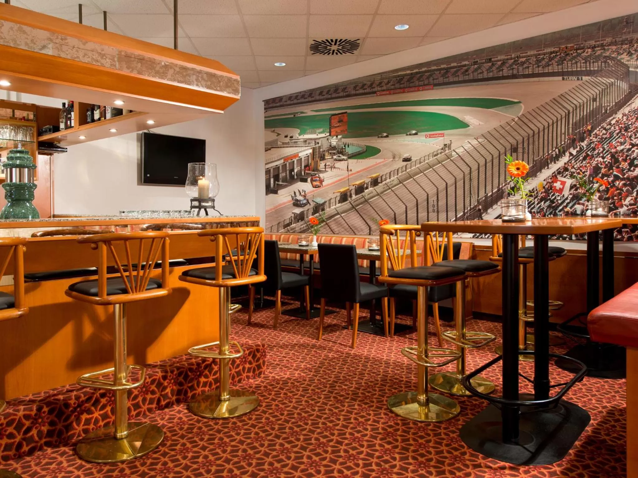 Lounge or bar in ACHAT Hotel Schwarzheide Lausitz