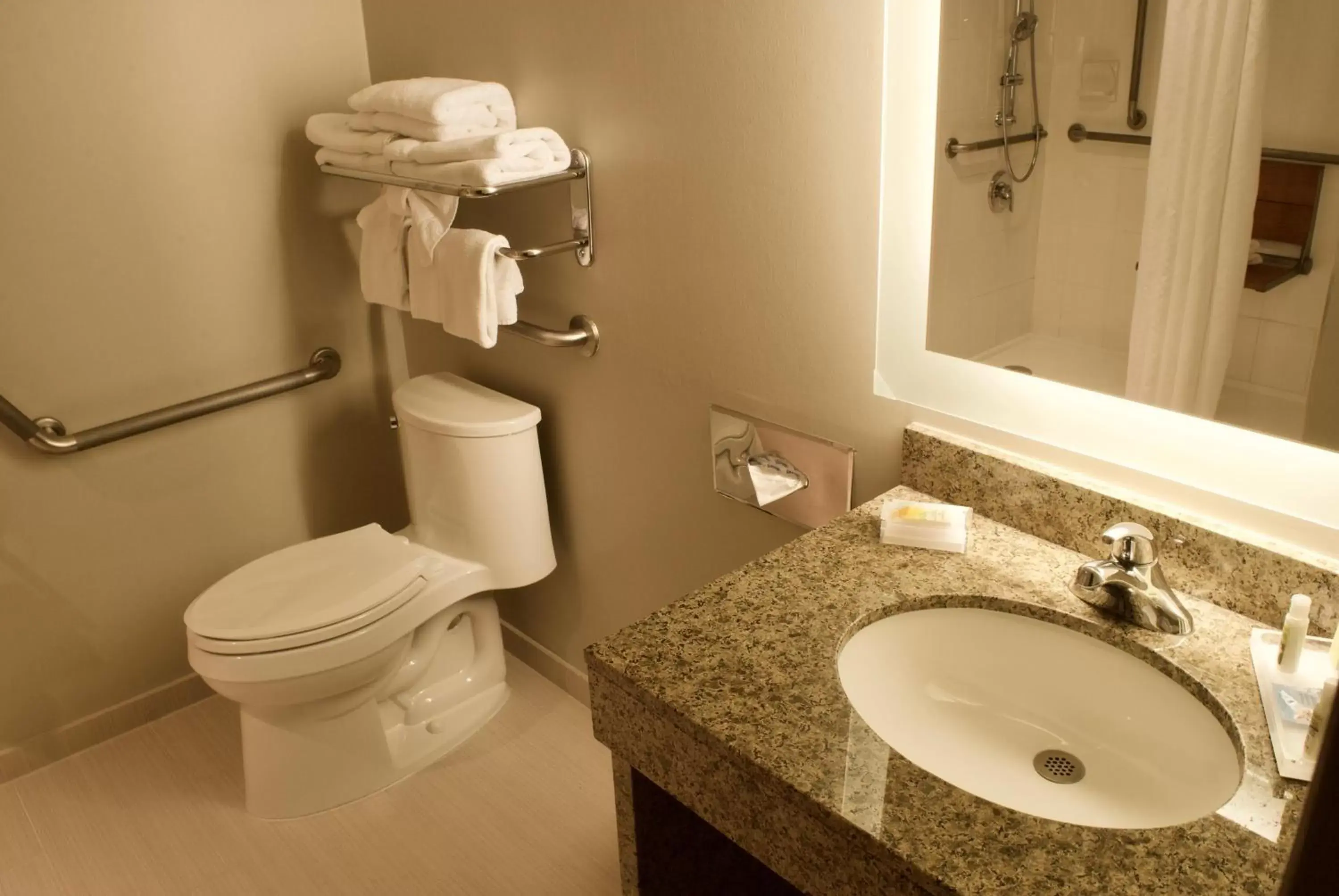 Bathroom in Holiday Inn Vancouver Airport Richmond, an IHG Hotel
