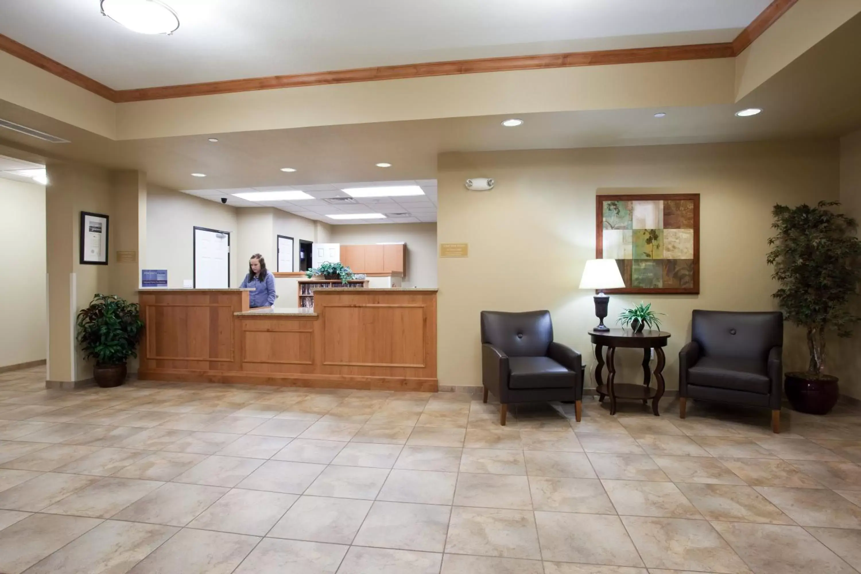 Property building, Lobby/Reception in Candlewood Suites Craig-Northwest, an IHG Hotel