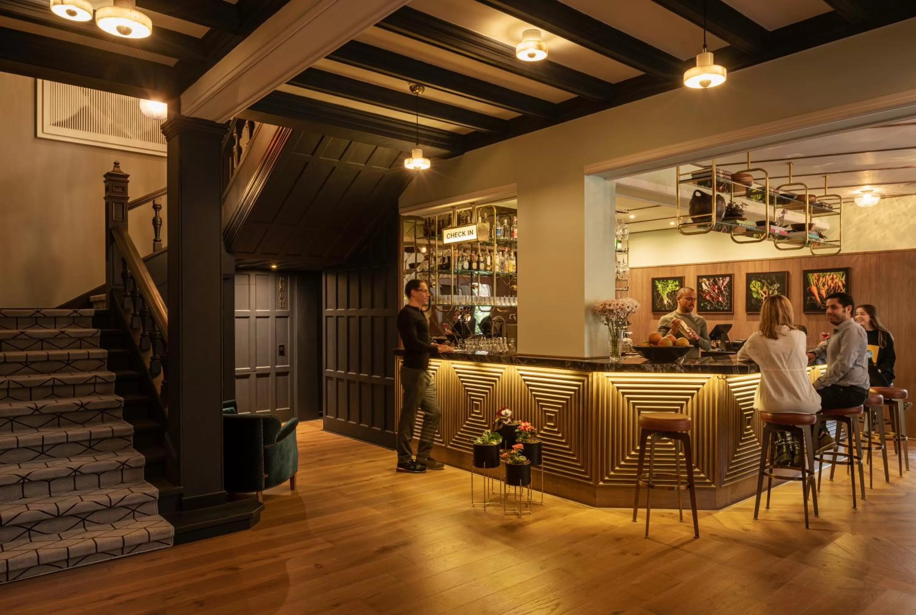 Lobby or reception in HAB Hotel Bogotá