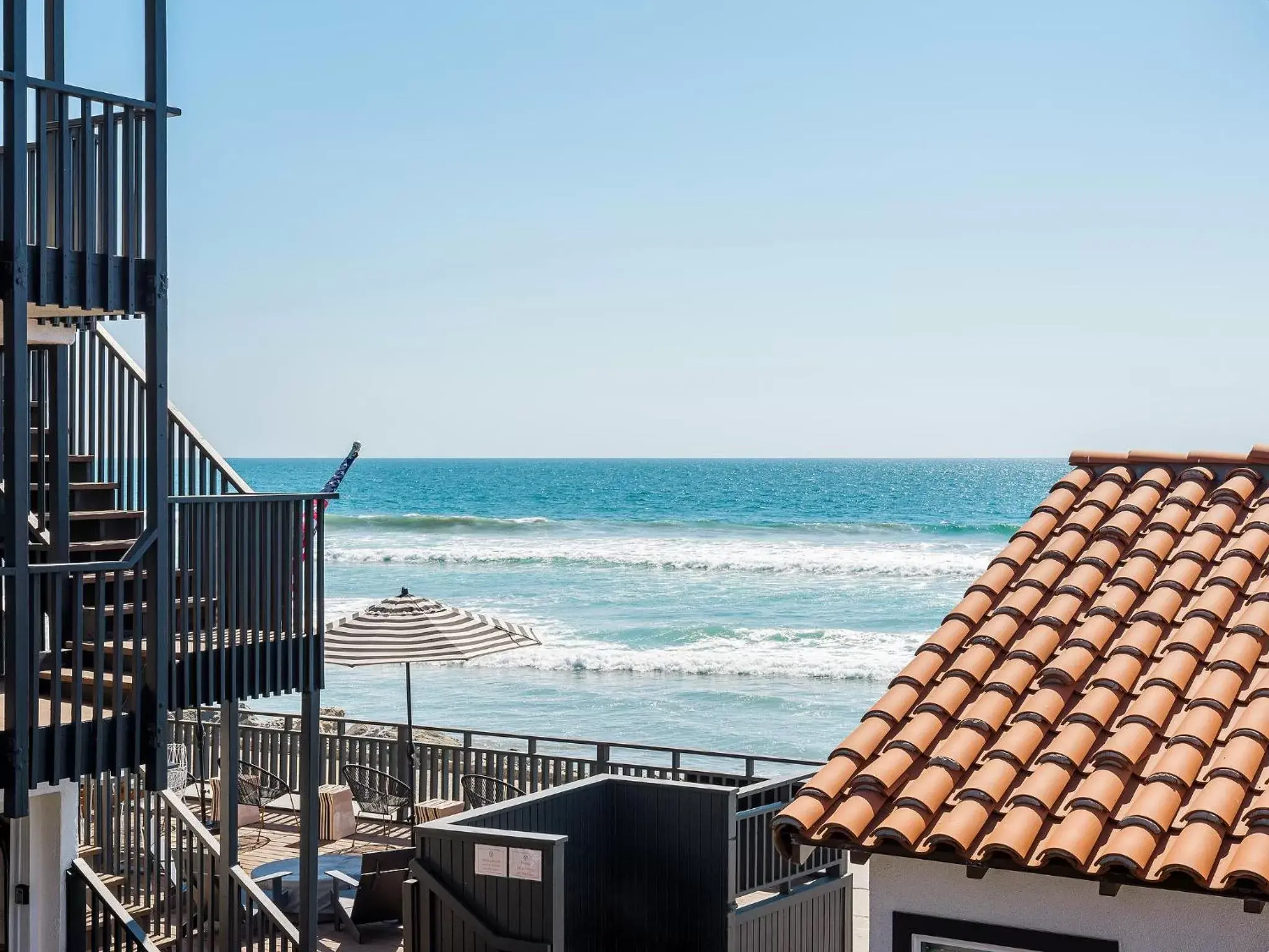 Balcony/Terrace, Sea View in The Marbella