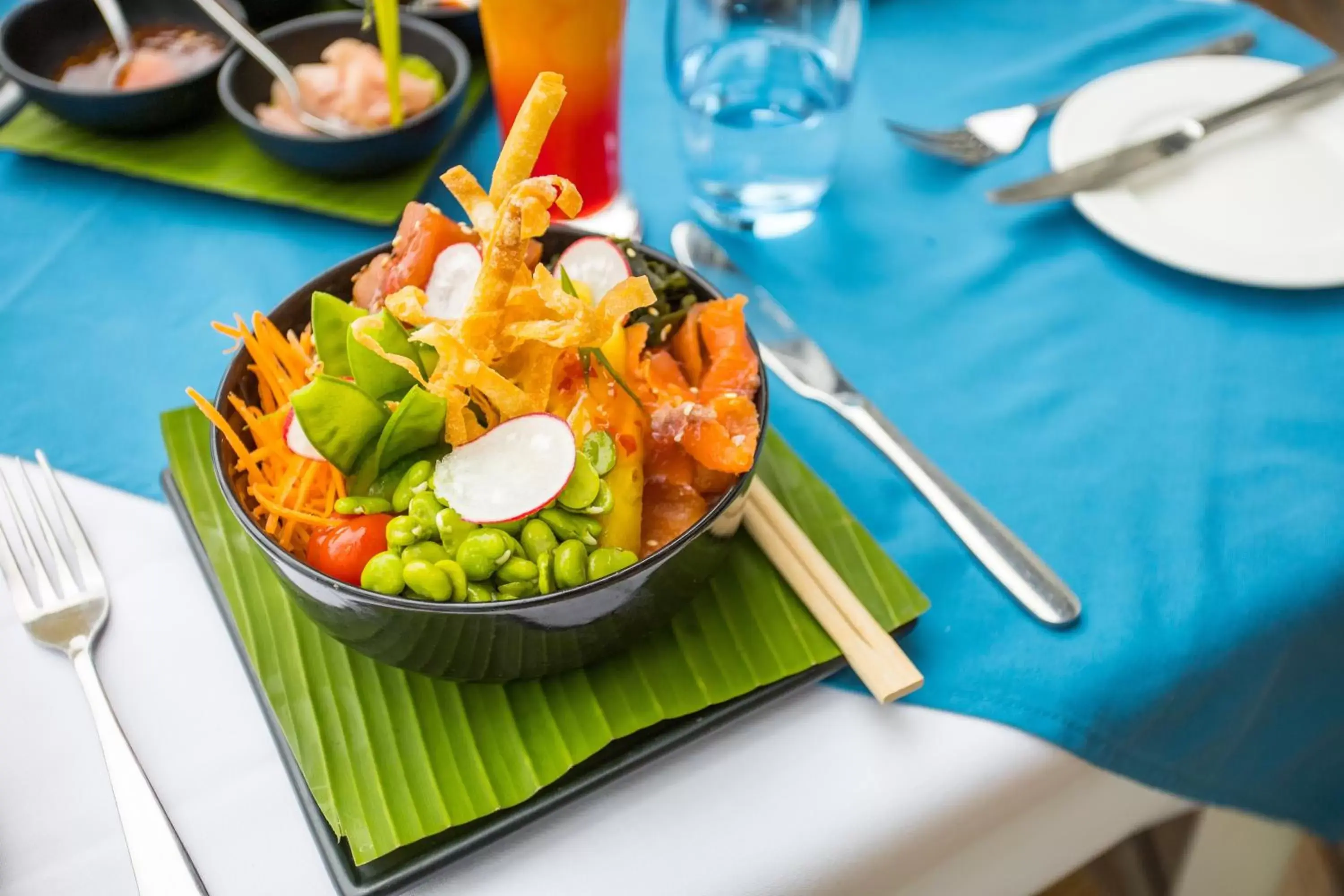 Food close-up in Solana Beach Mauritius - Adults Only Food close-up in Solana Beach Mauritius - Adults Only