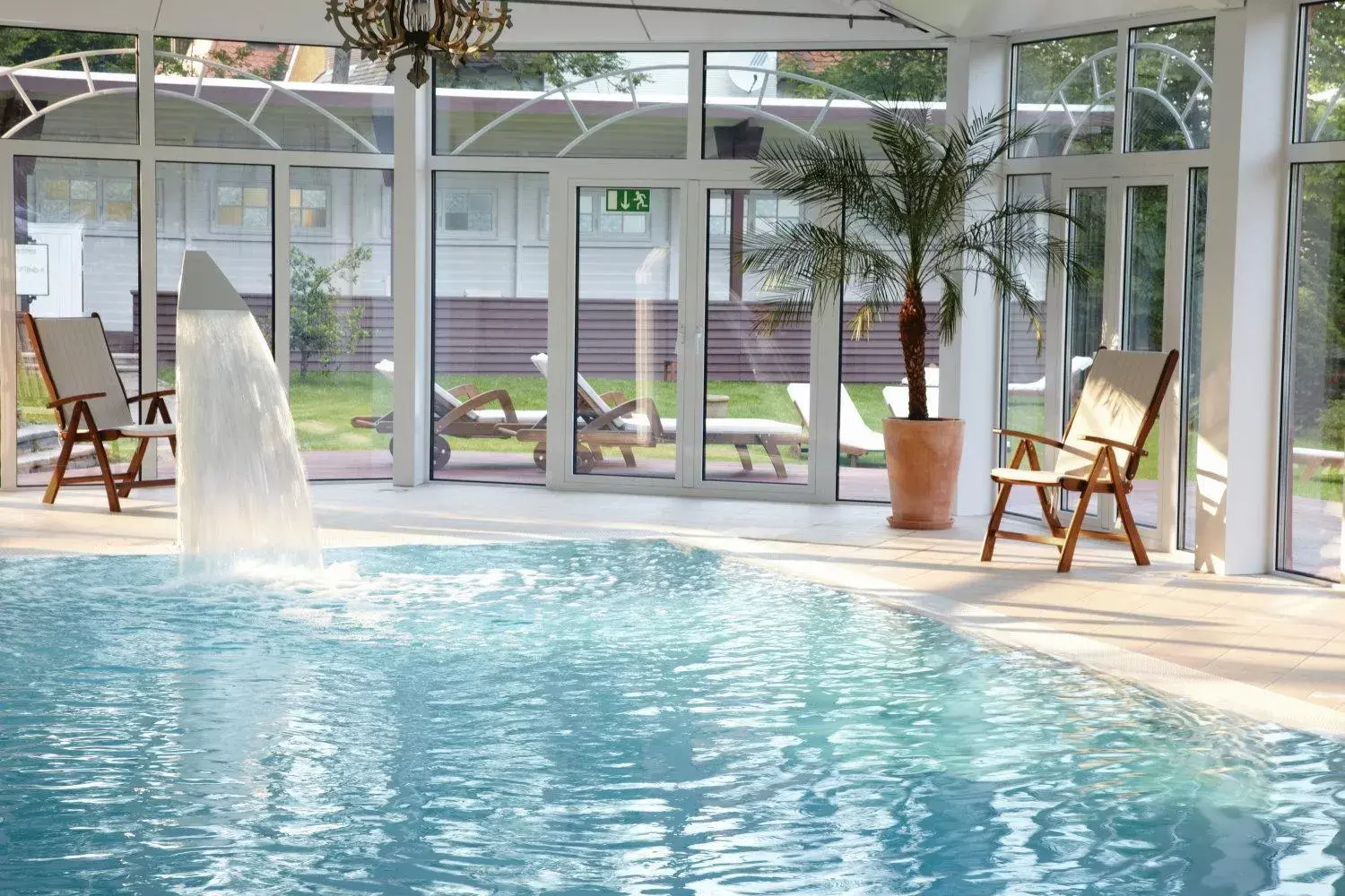 Swimming pool in Das Palmenwald Schwarzwaldhof, BW Signature Collection Swimming pool in Das Palmenwald Schwarzwaldhof, BW Signature Collection