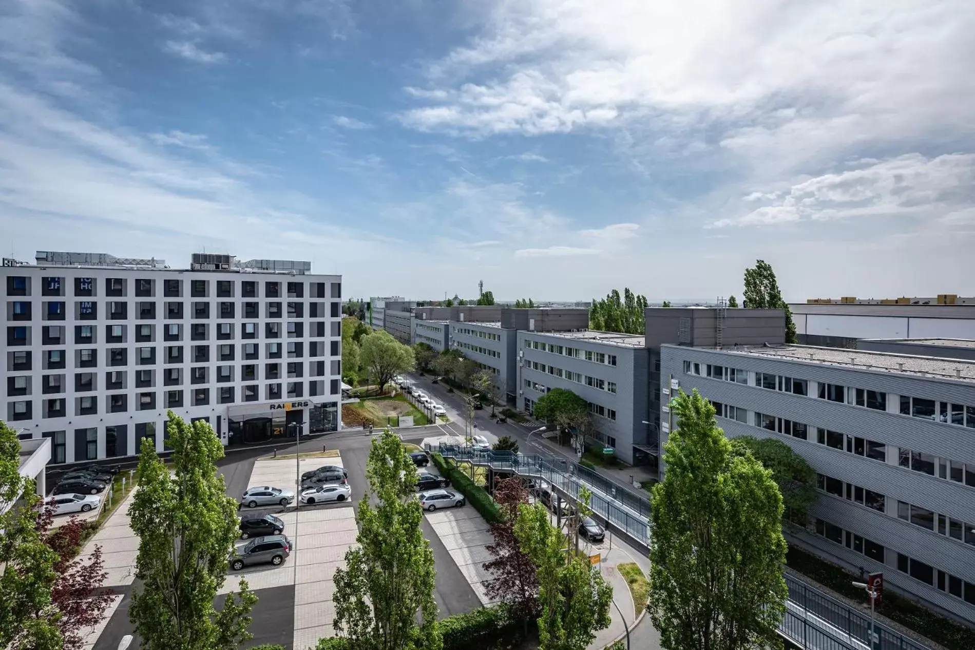 Facade/entrance in Hotel Rainers21 Facade/entrance in Hotel Rainers21