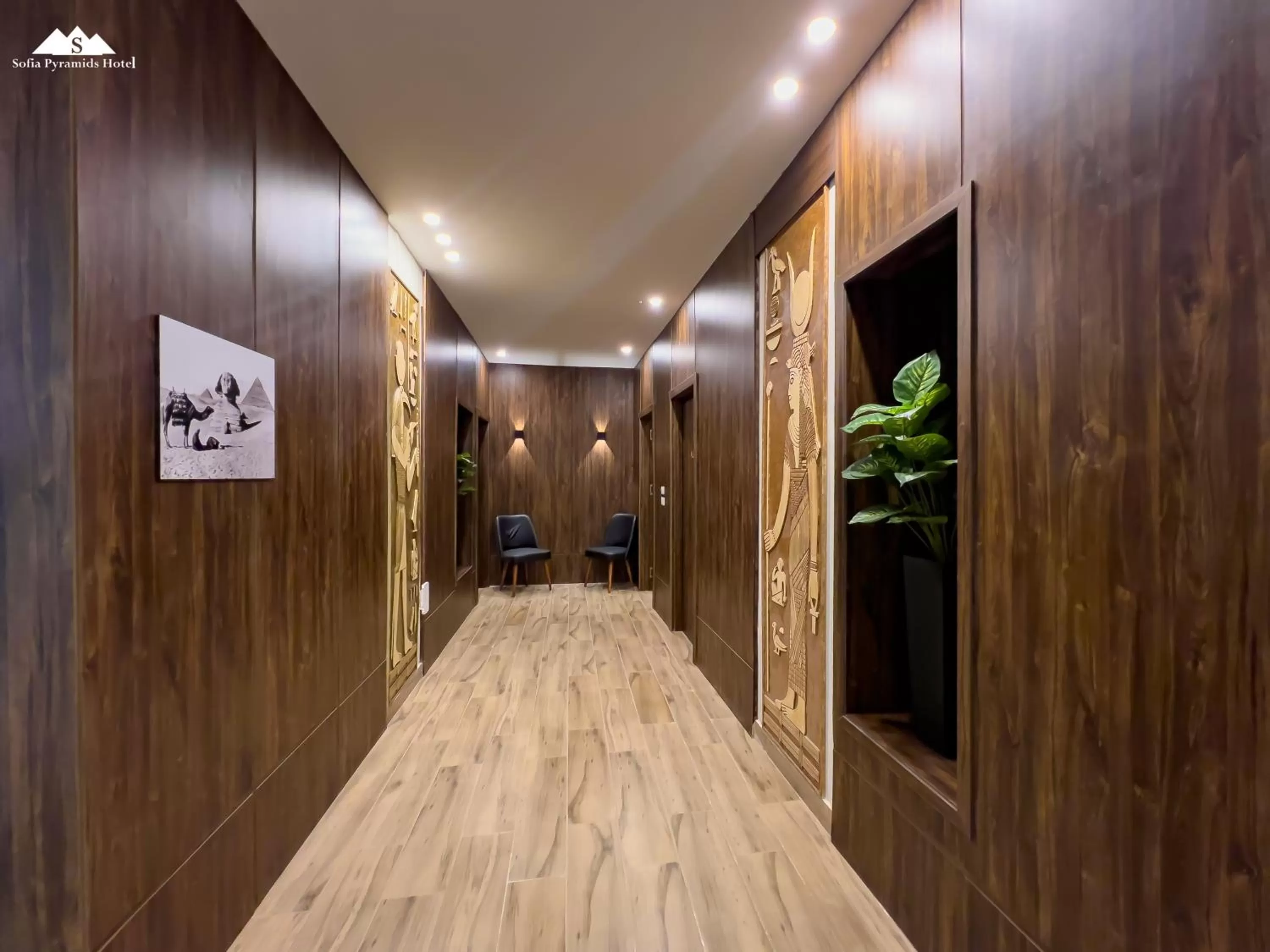 Patio in Sofia Pyramids Hotel