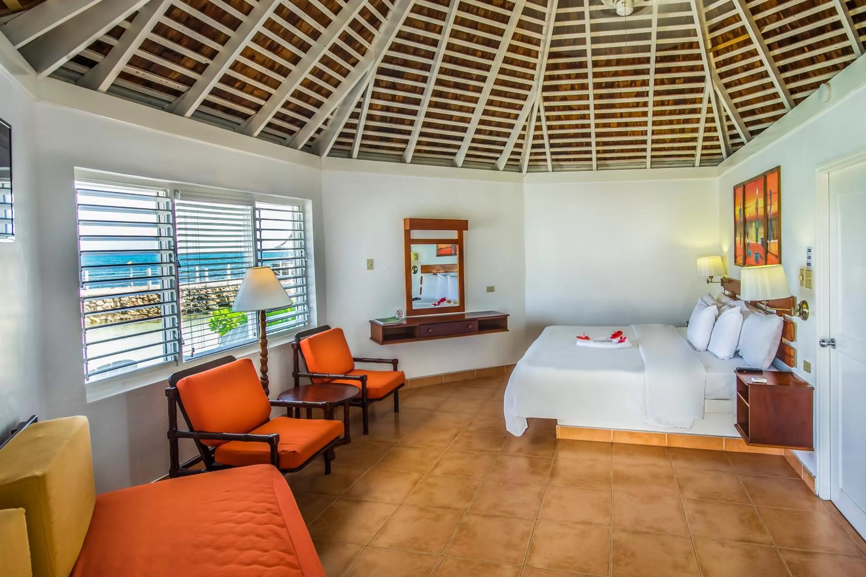 TV and multimedia, Bed in Royal Decameron Club Caribbean Resort - ALL INCLUSIVE