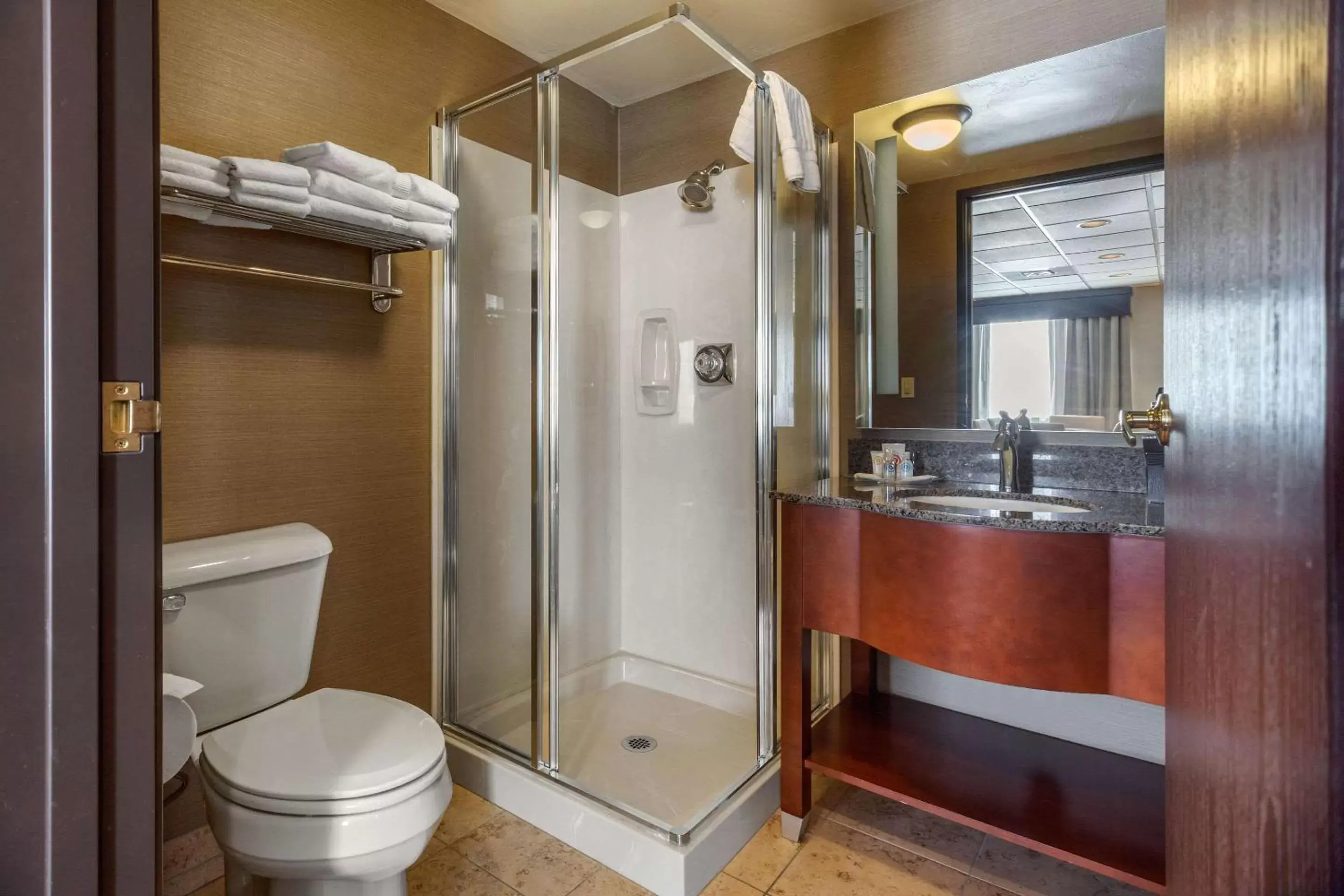 Photo of the whole room, Bathroom in Comfort Suites Green Bay
