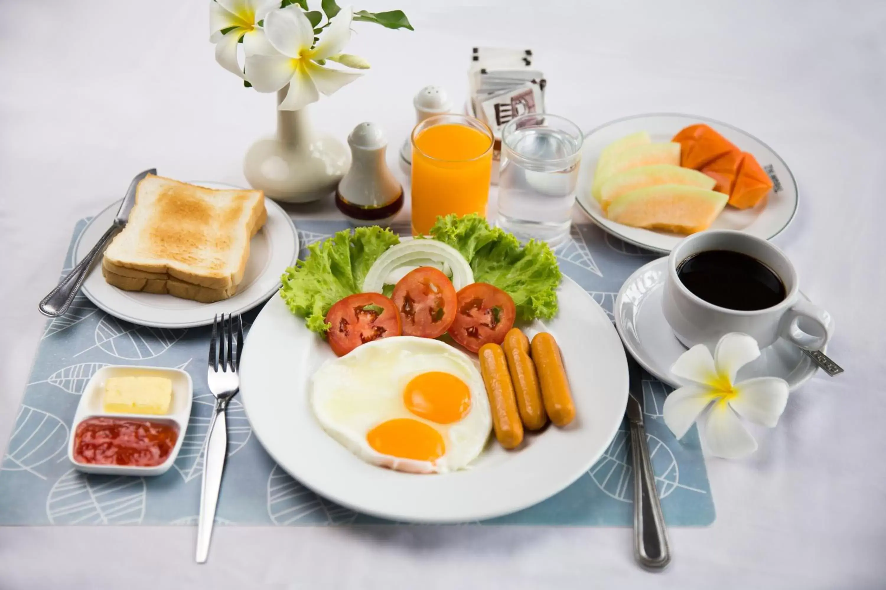 Food and drinks, Breakfast in Eurasia Cha-Am Lagoon