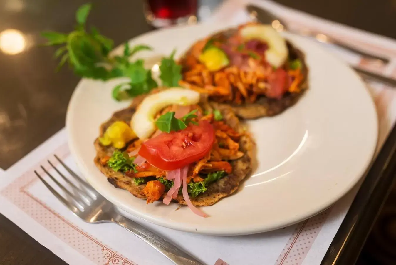 Breakfast in Hotel Colonial de Merida Breakfast in Hotel Colonial de Merida