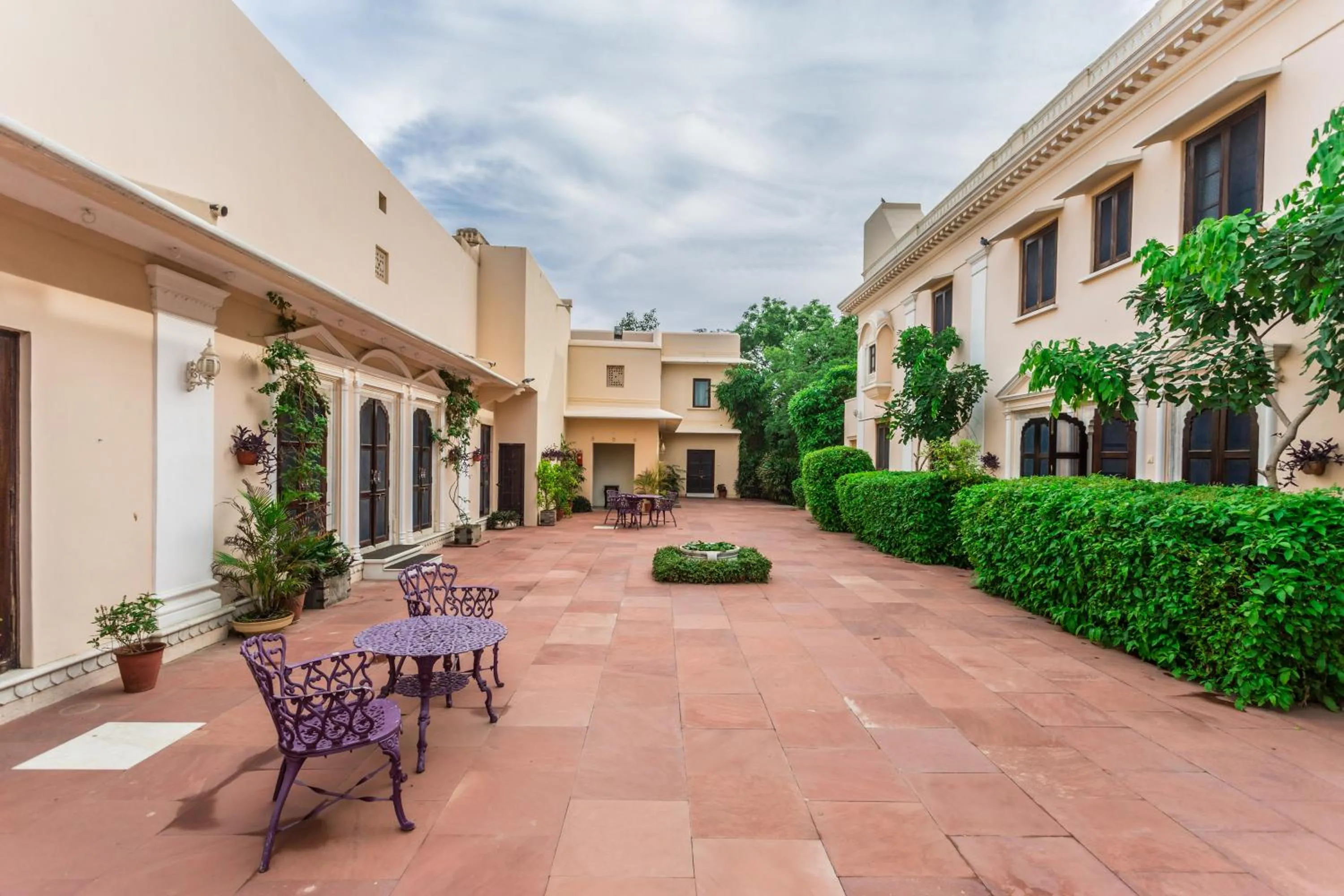 Patio in Royal Heritage Haveli - By Leisure Hotels