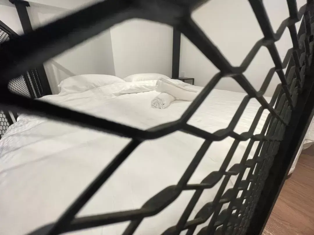 Bed in The Magazine Boutique Hotel Bed in The Magazine Boutique Hotel