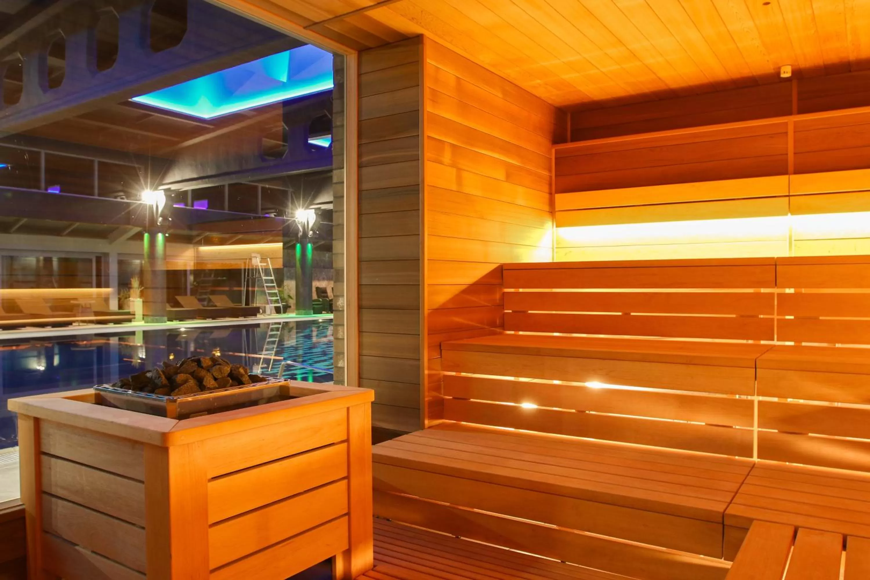 Sauna in Baltic Beach Hotel & SPA