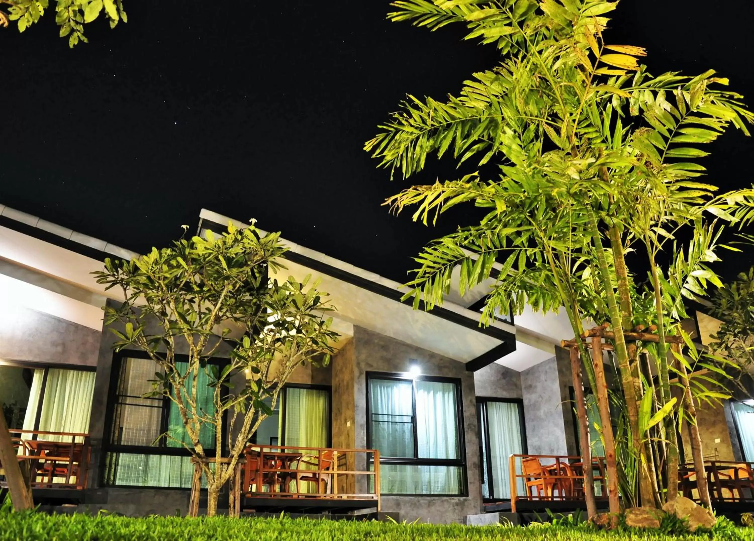 Garden, Property Building in Family House Zen Boutique Resort