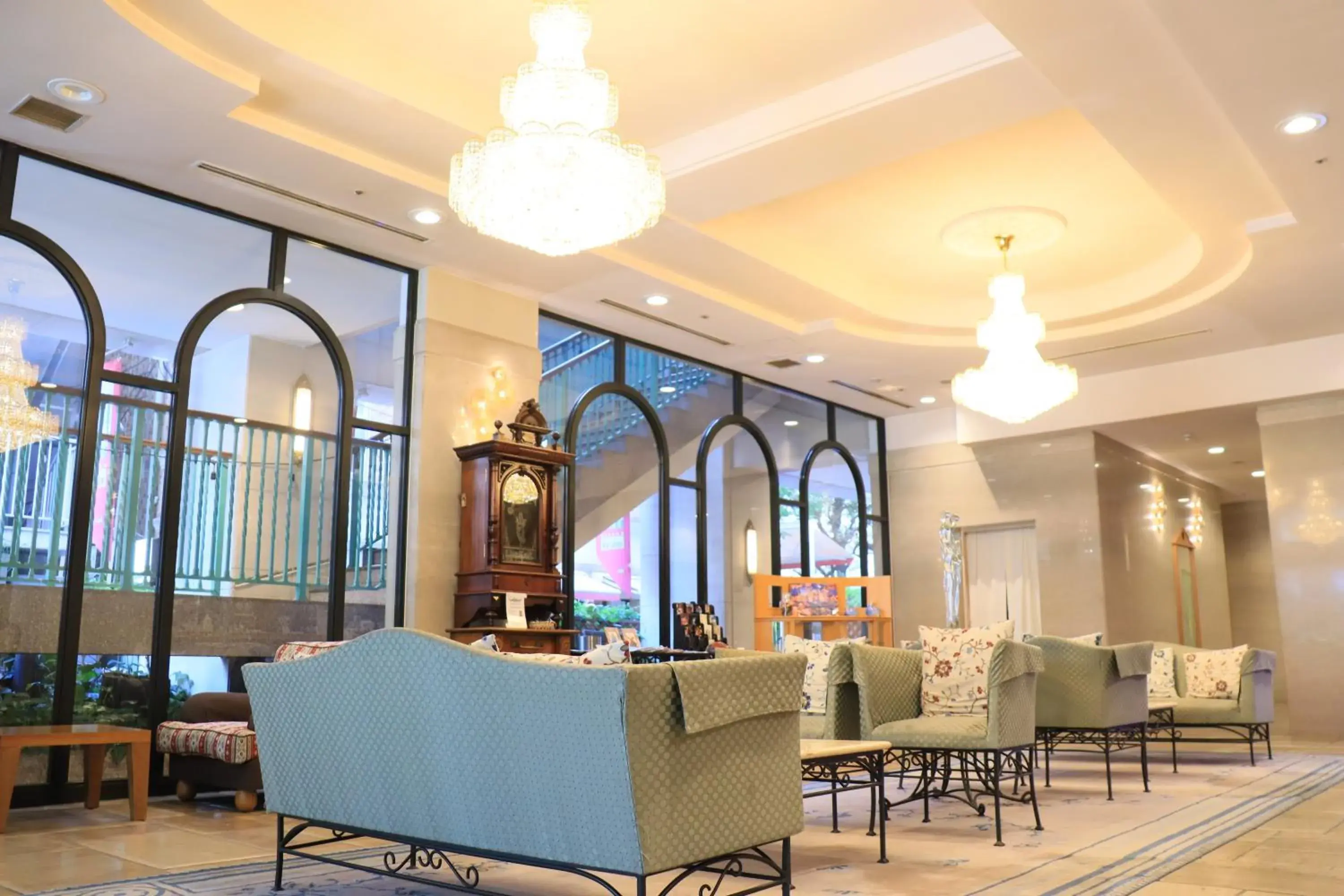 Lobby or reception, Restaurant/Places to Eat in Hotel Rose Garden Shinjuku